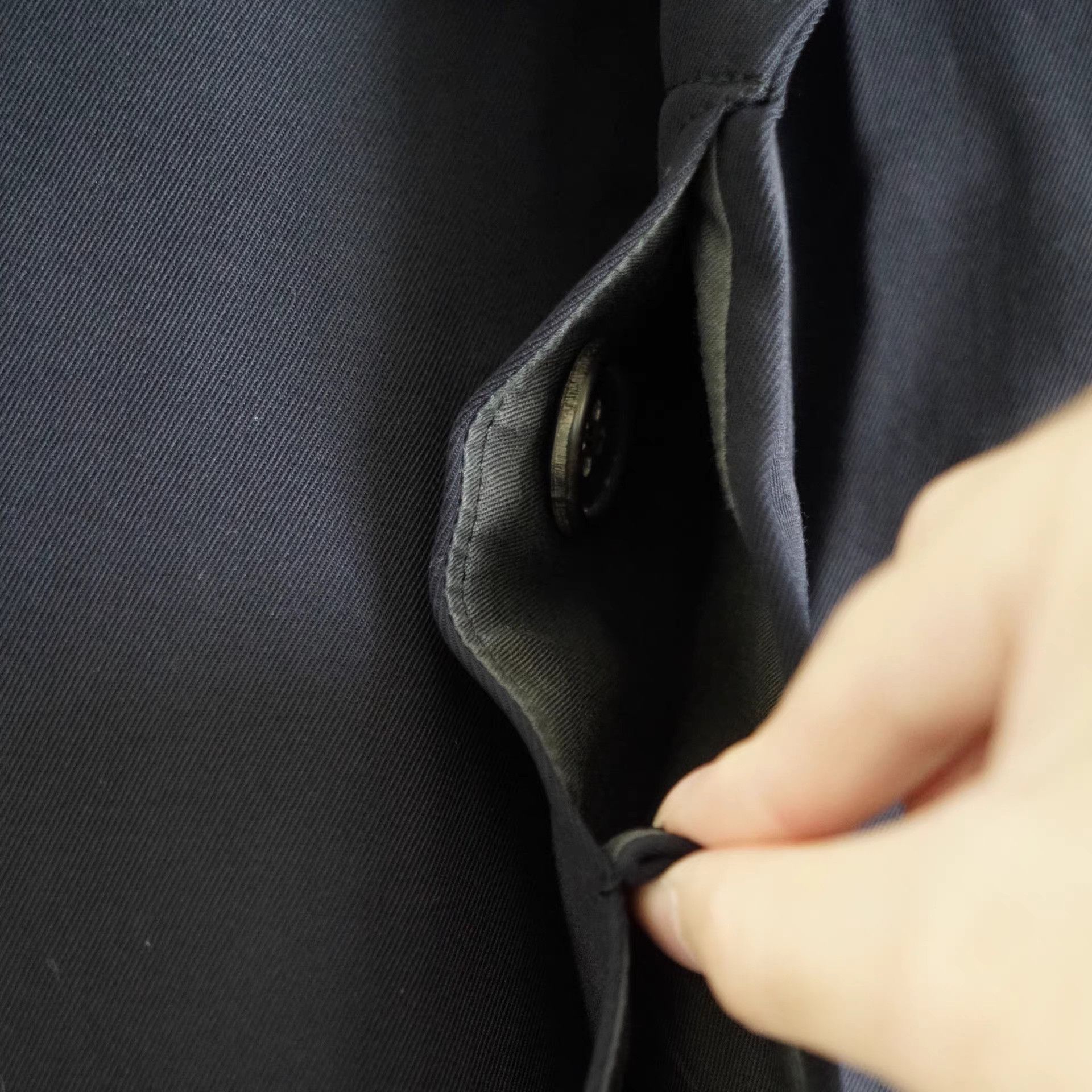 Yohji Yamamoto Black Long-Sleeve Light Jacket Size S Size US S / EU 44-46 / 1 - 2 Thumbnail