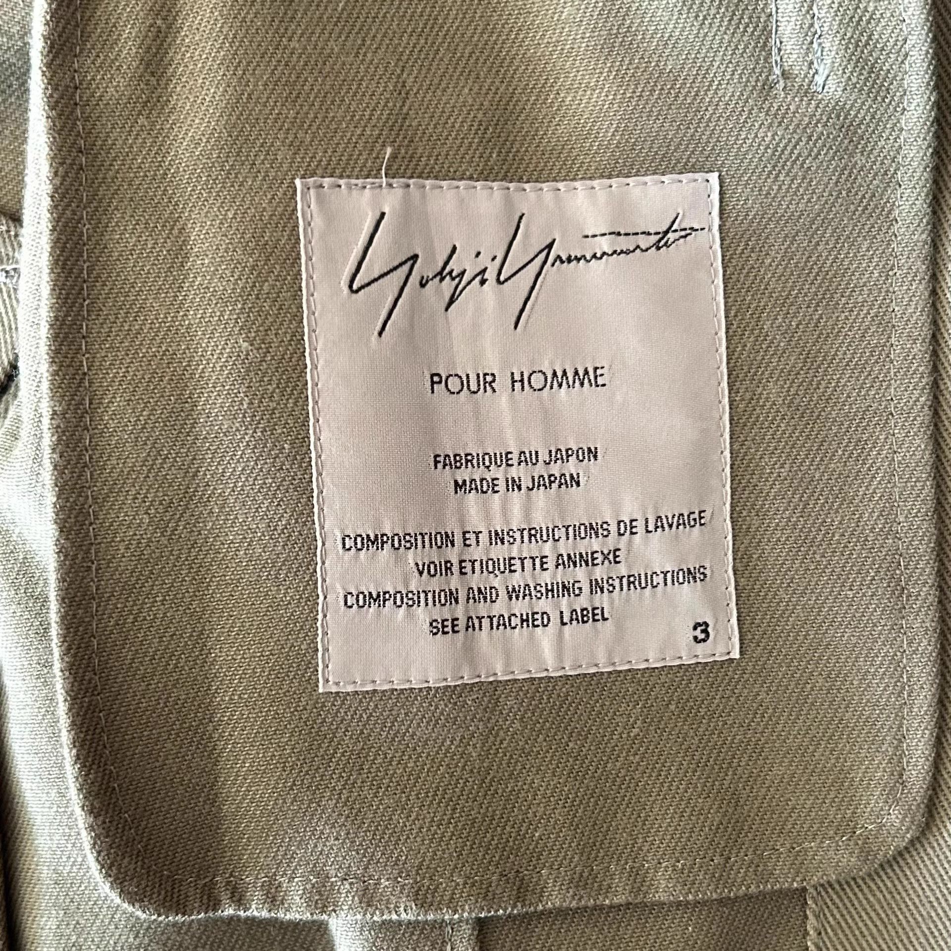 Yohji Yamamoto Green Long Sleeve Light Jacket Size L Size US L / EU 52-54 / 3 - 2 Thumbnail