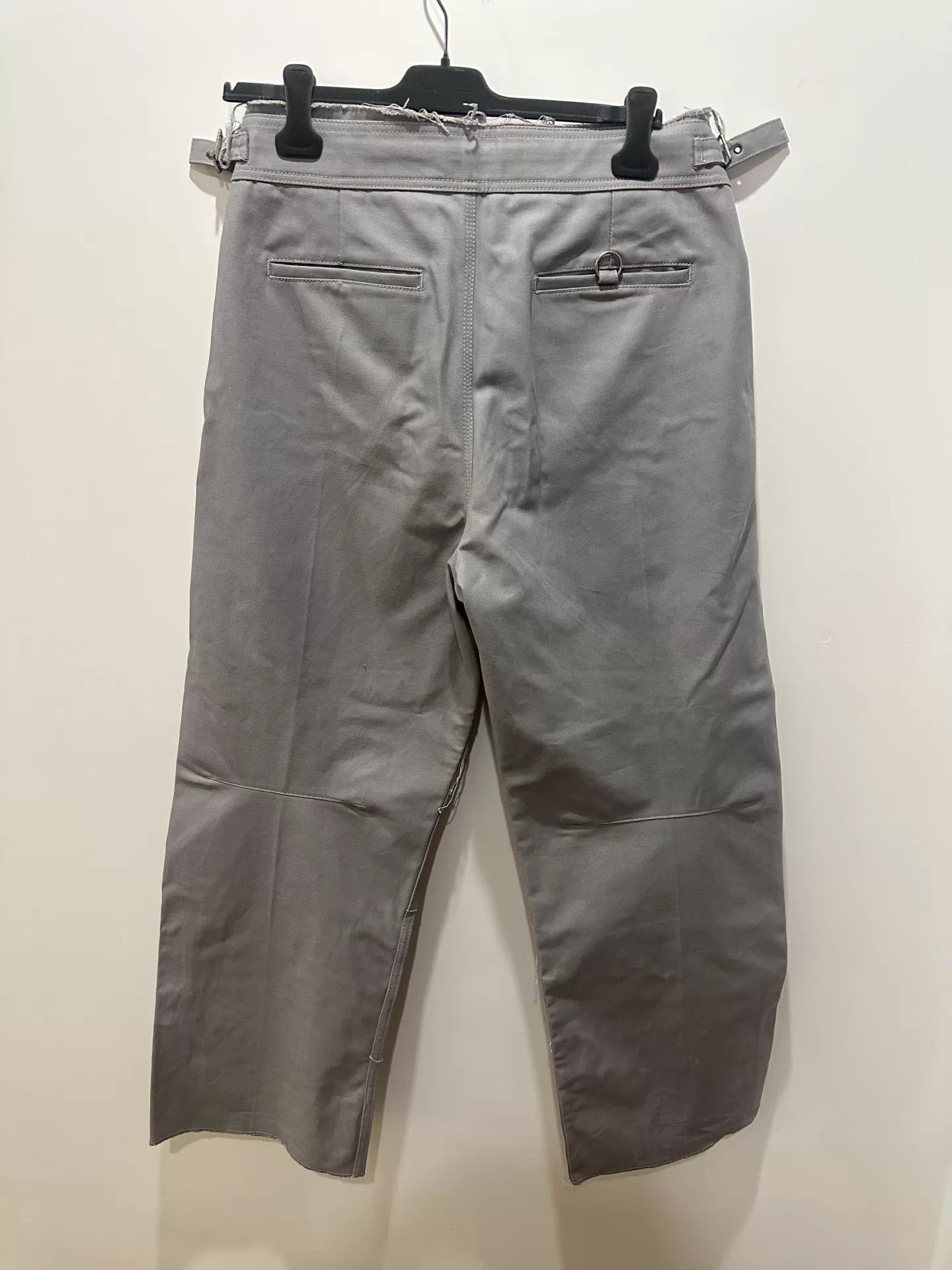 Raf Simons Gray Casual Pants with Distressed Details - Size 30 Size US 30 / EU 46 - 4 Thumbnail