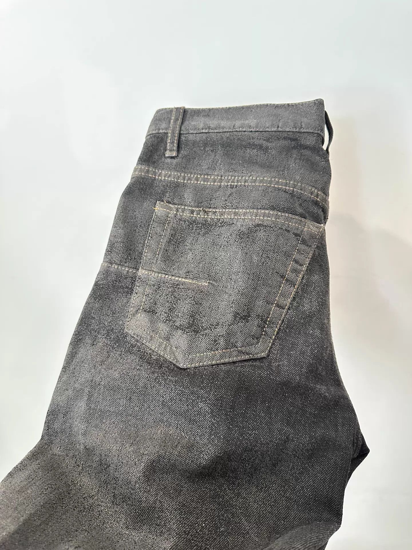 Dior Black Denim Pants Size 30 Size US 30 / EU 46 - 3 Thumbnail