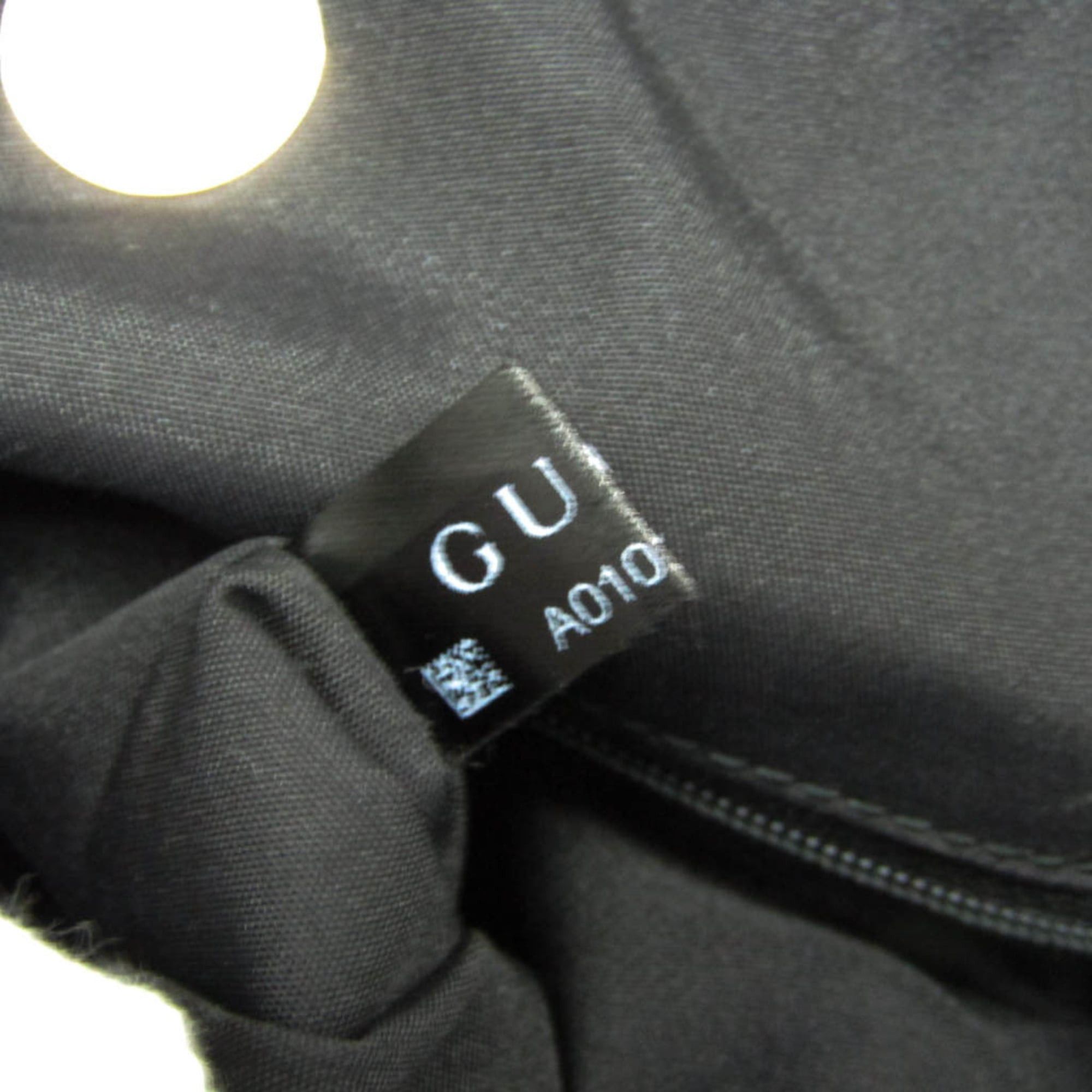 Gucci Gucci 257290 Women's Nylon,Leather Tote Bag Black Size ONE SIZE - 17 Thumbnail