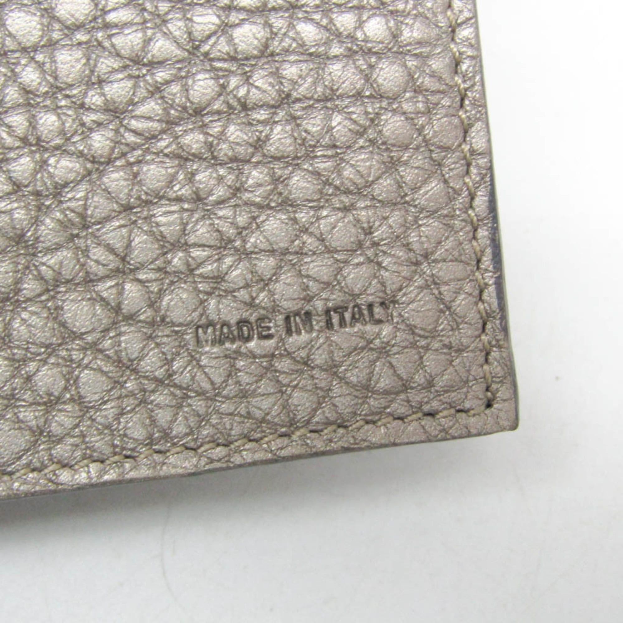 Fendi Fendi Selleria 8M0229 Men,Women Leather Wallet (bi-fold) Silver Size ONE SIZE - 12 Thumbnail