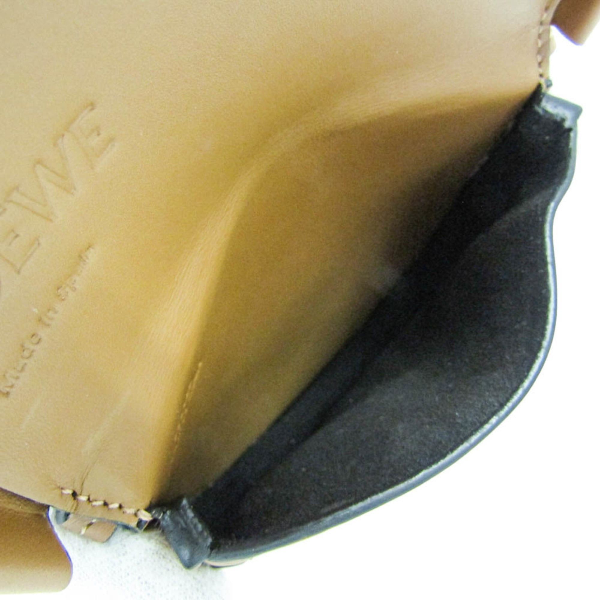 Loewe Loewe HEEL POUCH SMALL Women's Leather Shoulder Bag Brown Size ONE SIZE - 5 Thumbnail
