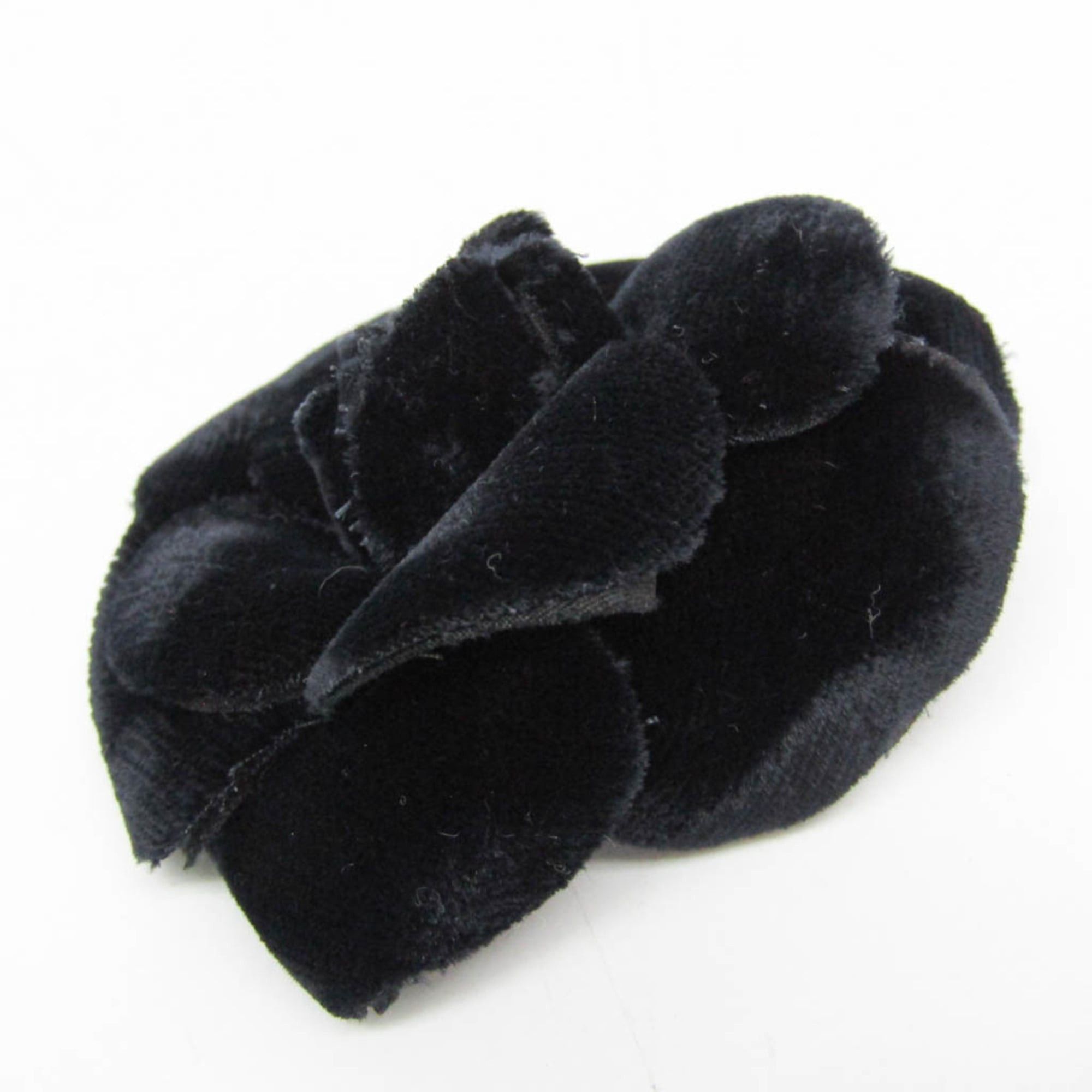 Chanel Chanel Camellia A30142X03493 Velvet Brooch Black Size ONE SIZE - 7 Thumbnail