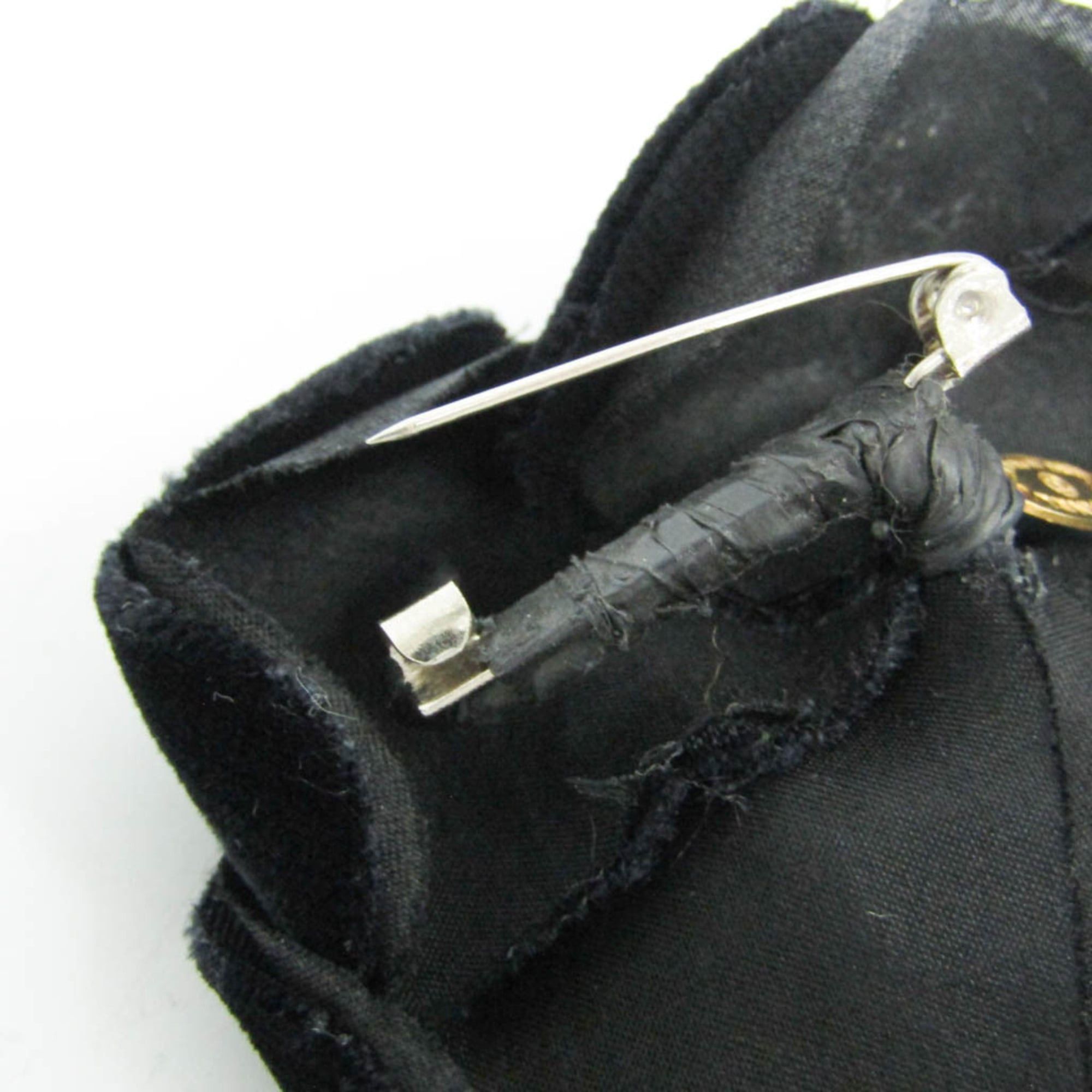 Chanel Chanel Camellia A30142X03493 Velvet Brooch Black Size ONE SIZE - 4 Thumbnail