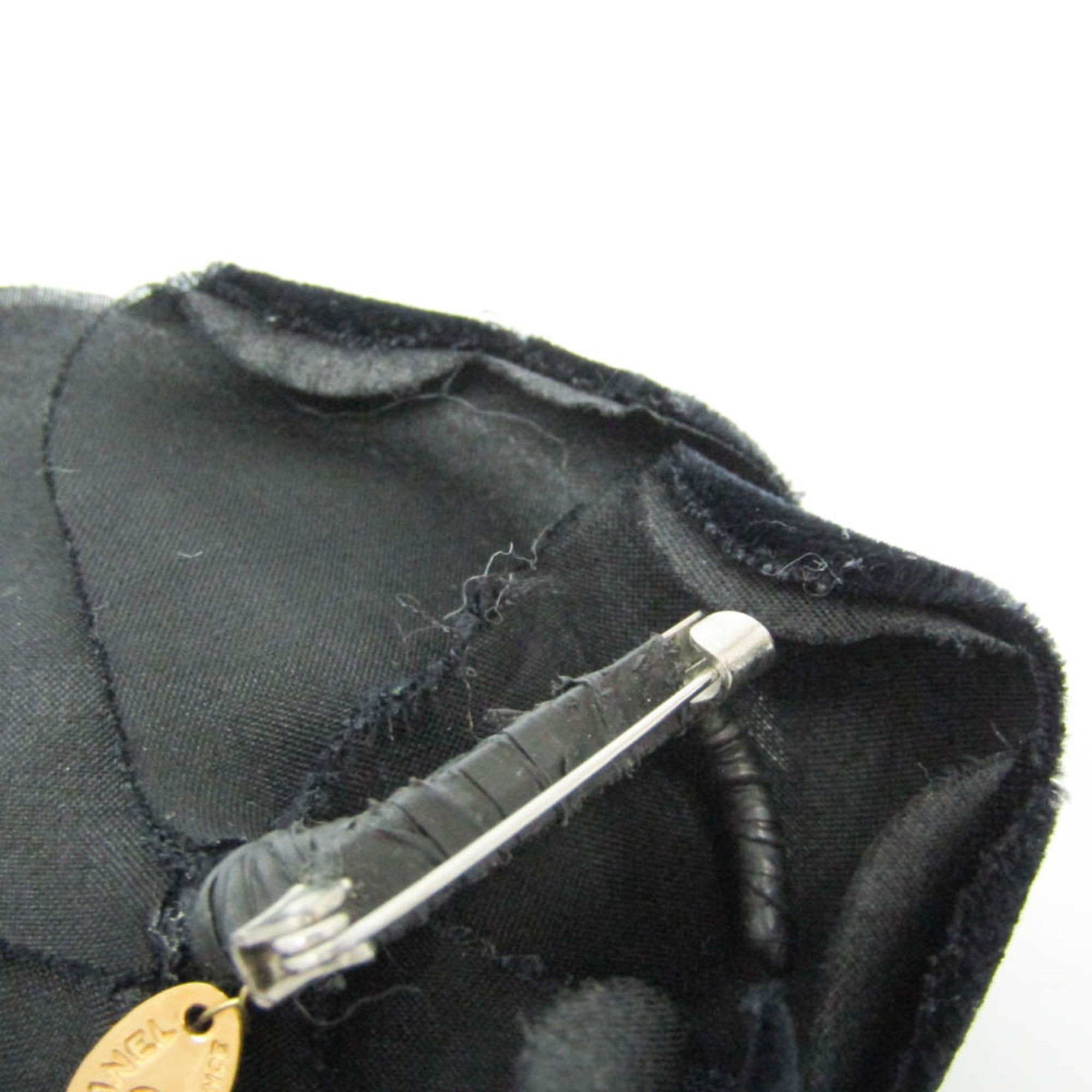 Chanel Chanel Camellia A30142X03493 Velvet Brooch Black Size ONE SIZE - 6 Thumbnail