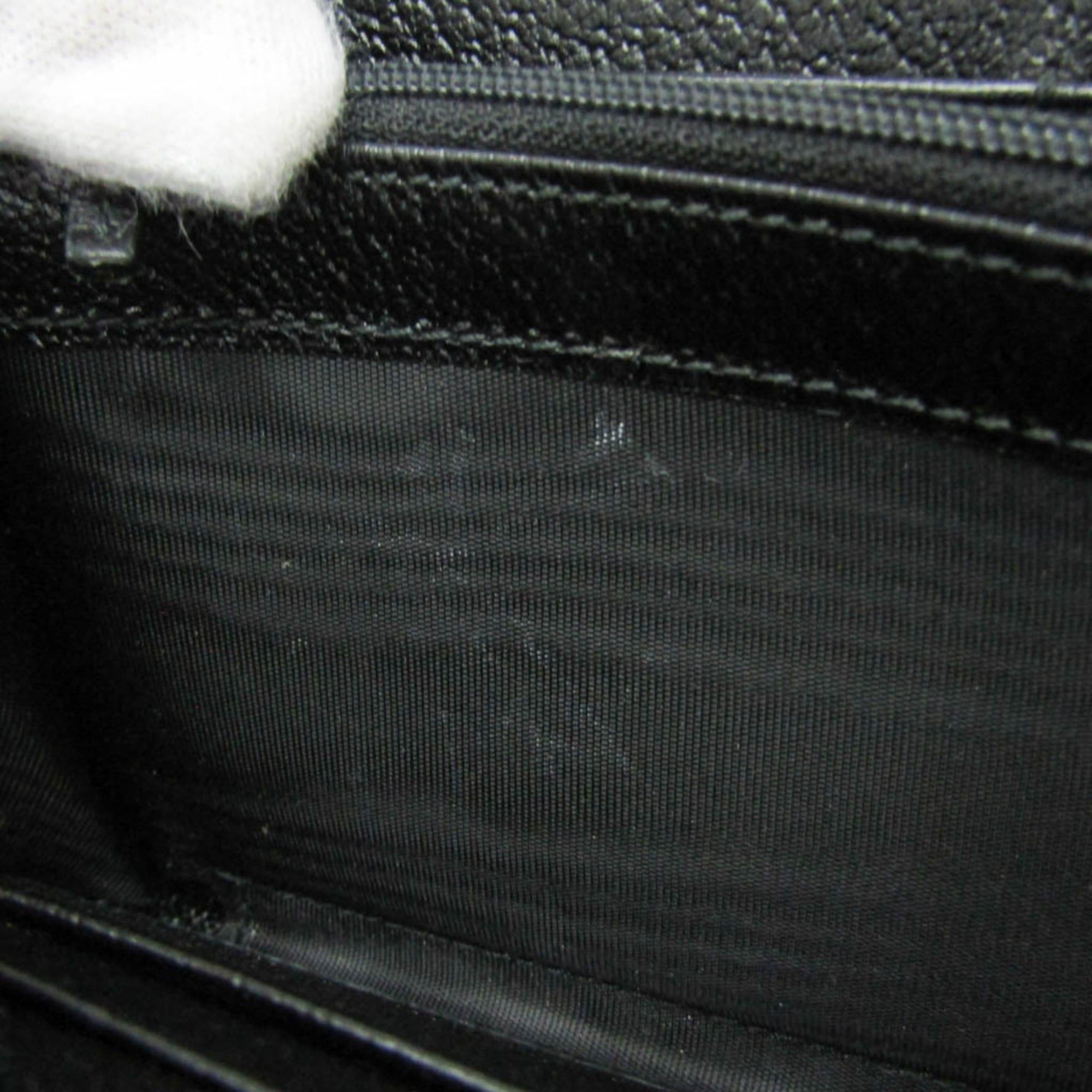 Gucci Gucci 307980 Women,Men GG Canvas,Leather Long Wallet (bi-fold) Black Size ONE SIZE - 12 Thumbnail