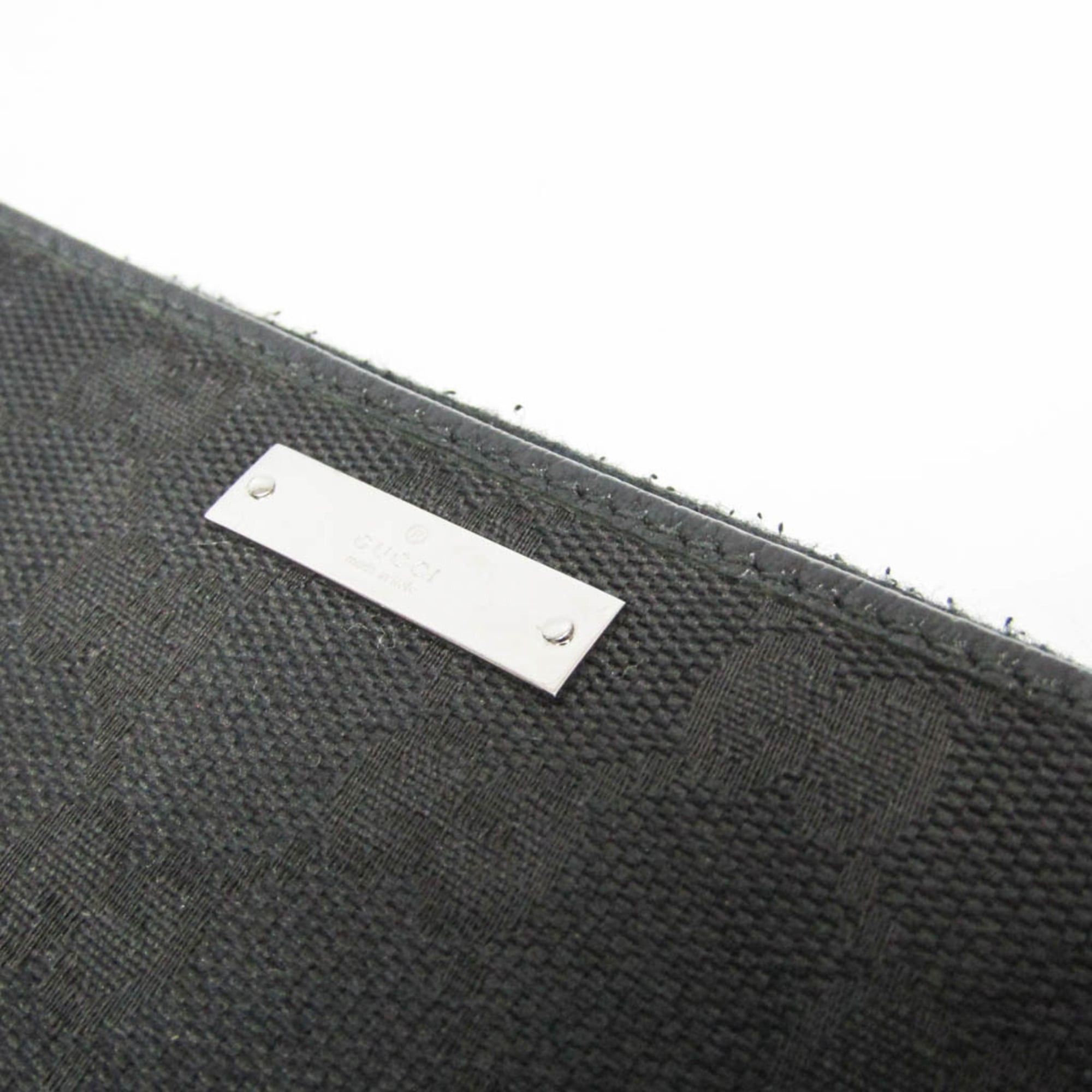 Gucci Gucci 307980 Women,Men GG Canvas,Leather Long Wallet (bi-fold) Black Size ONE SIZE - 9 Thumbnail