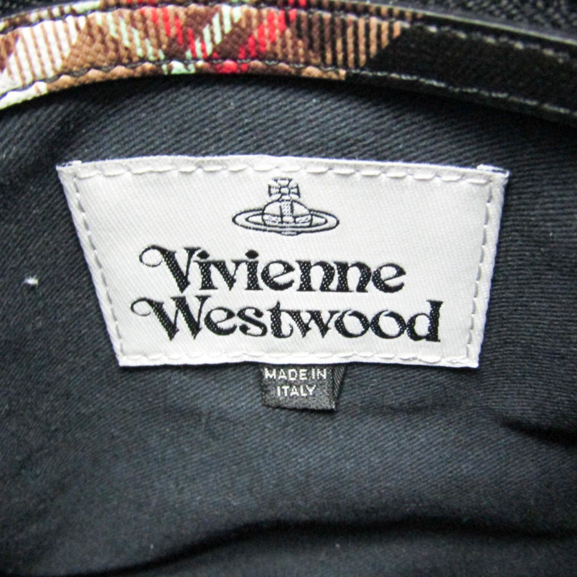 Vivienne Westwood Vivienne Westwood Derby Square 51160005 Women's PVC Shoulder Bag Brown Size ONE SIZE - 10 Thumbnail