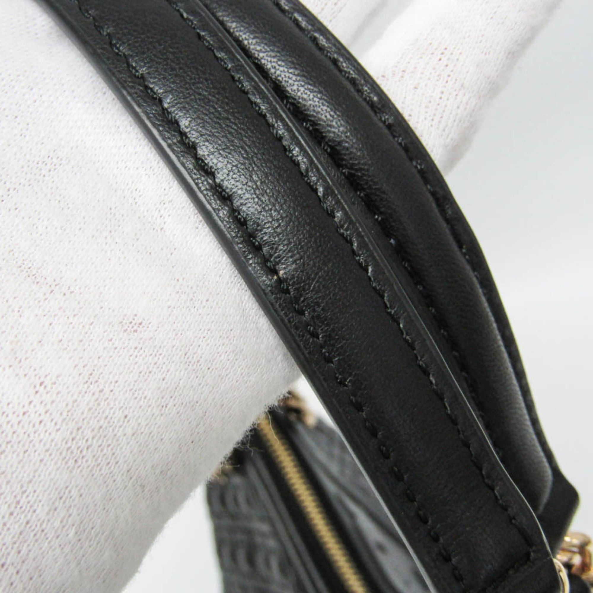 Tory Burch Tory Burch Quilted Chain Shoulder Bag Women's Leather Tote Bag Black Size ONE SIZE - 10 Thumbnail