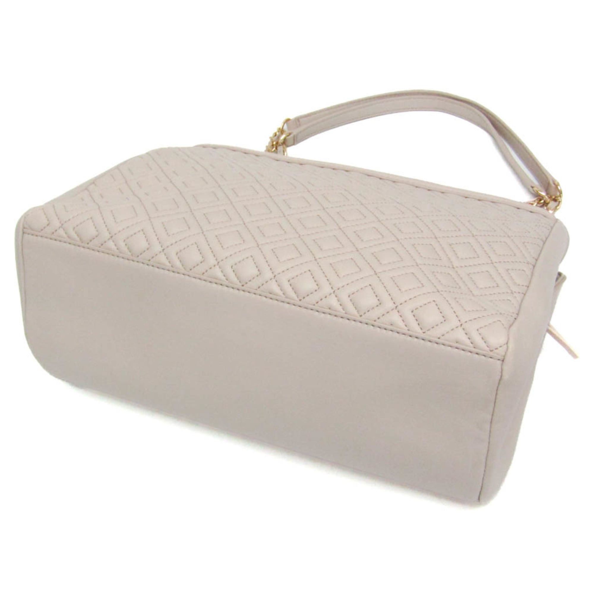Tory Burch Tory Burch Fleming Chain Shoulder Tote Women's Leather Tote Bag Light Pink Size ONE SIZE - 2 Thumbnail