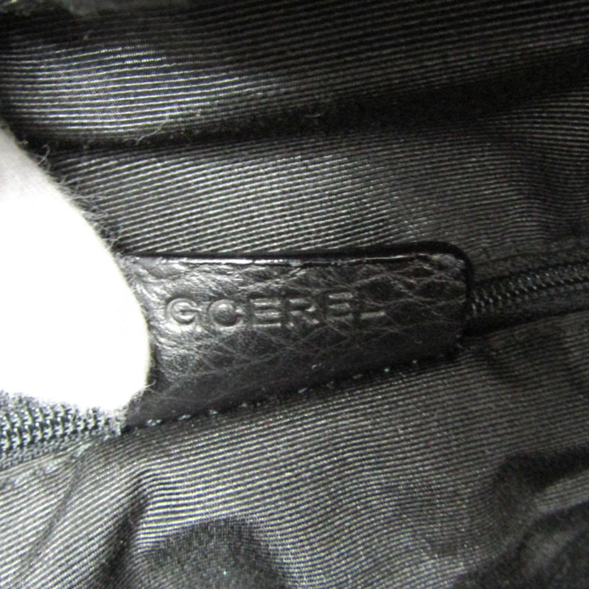 Bvlgari Bvlgari Logomania Women's Canvas,Leather Handbag Black Size ONE SIZE - 17 Thumbnail