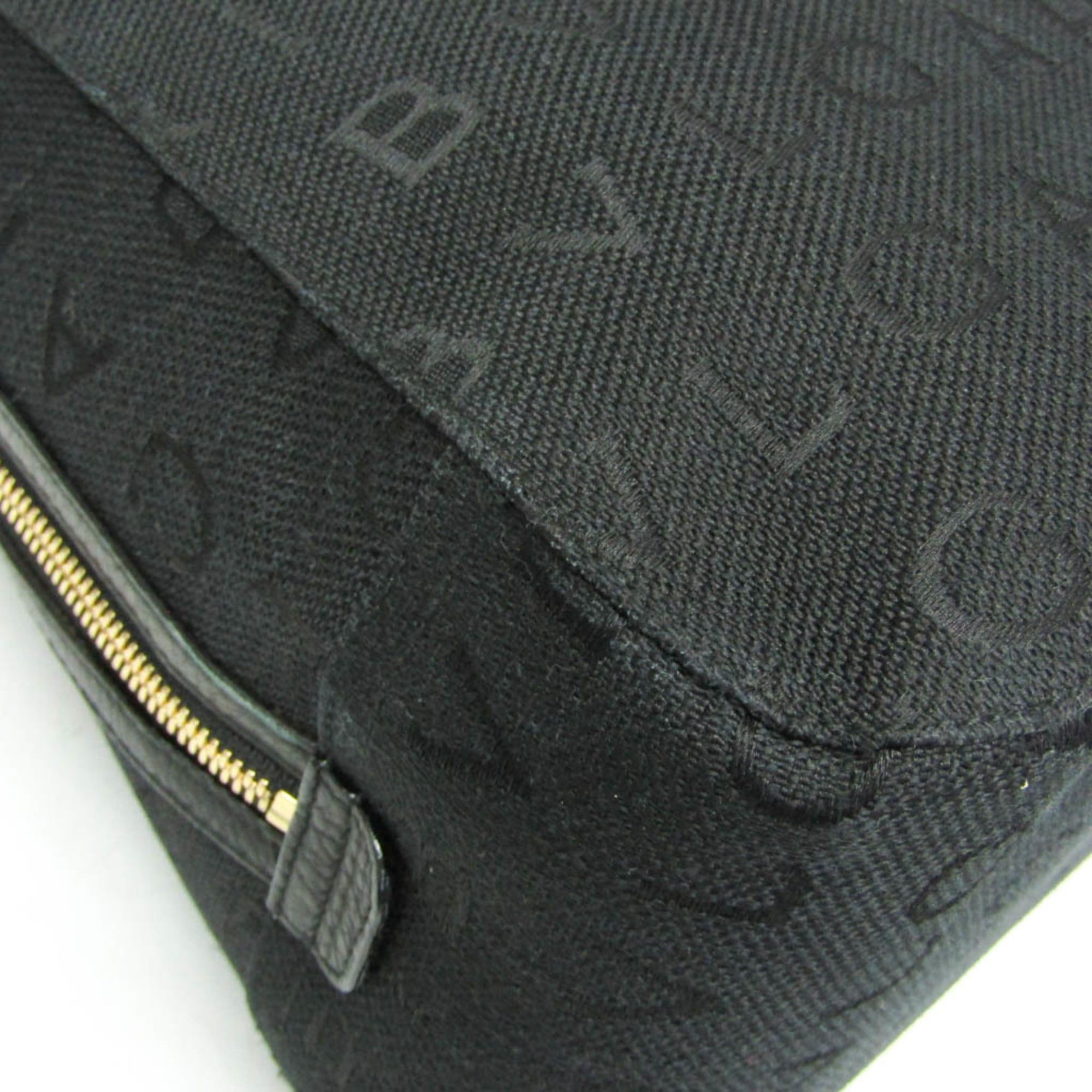 Bvlgari Bvlgari Logomania Women's Canvas,Leather Handbag Black Size ONE SIZE - 6 Thumbnail