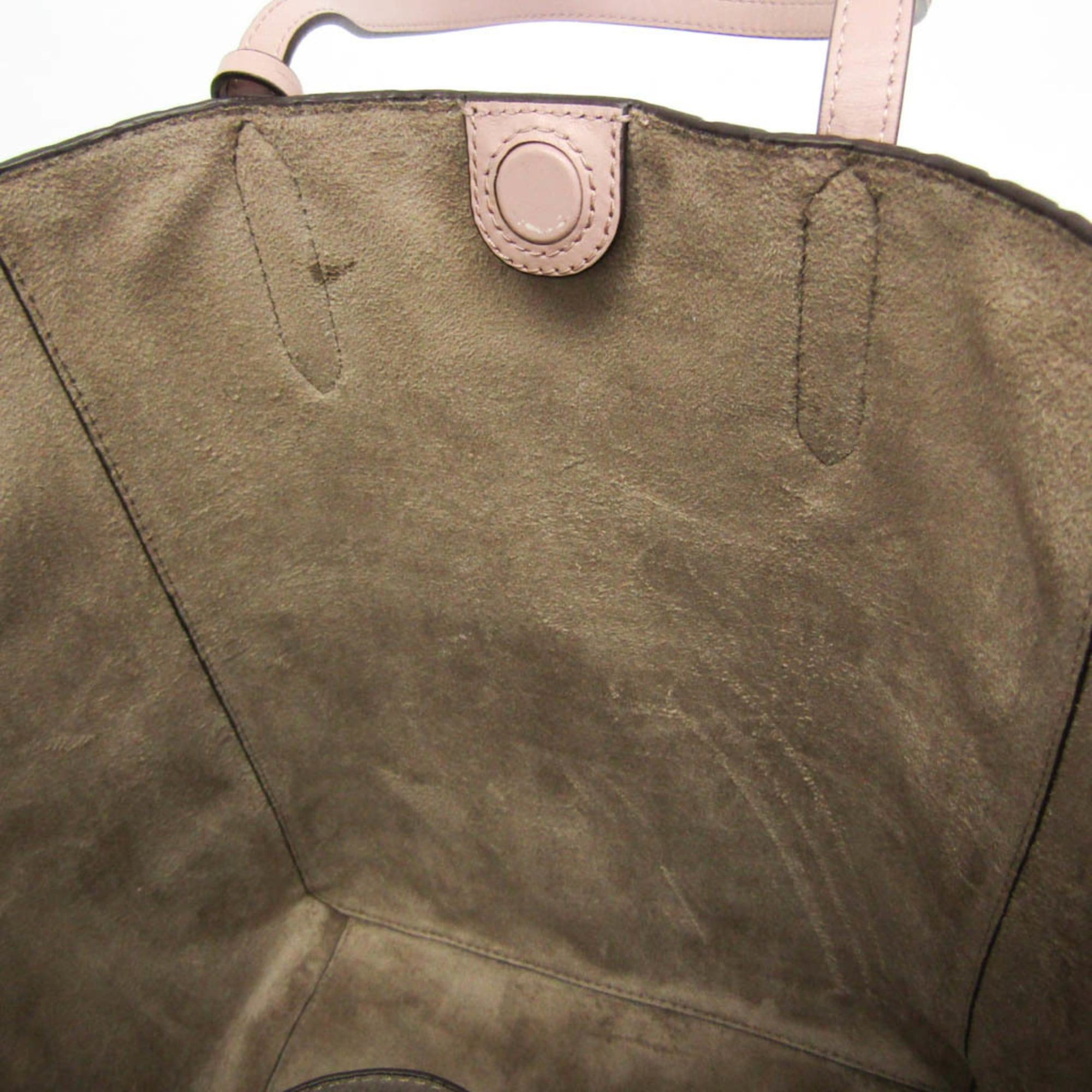 Michael Kors Michael Kors Sinclair Pleated Shopper Tote Large 30F1G5ST9V Women's PVC Tote Bag Pink Size ONE SIZE - 11 Thumbnail