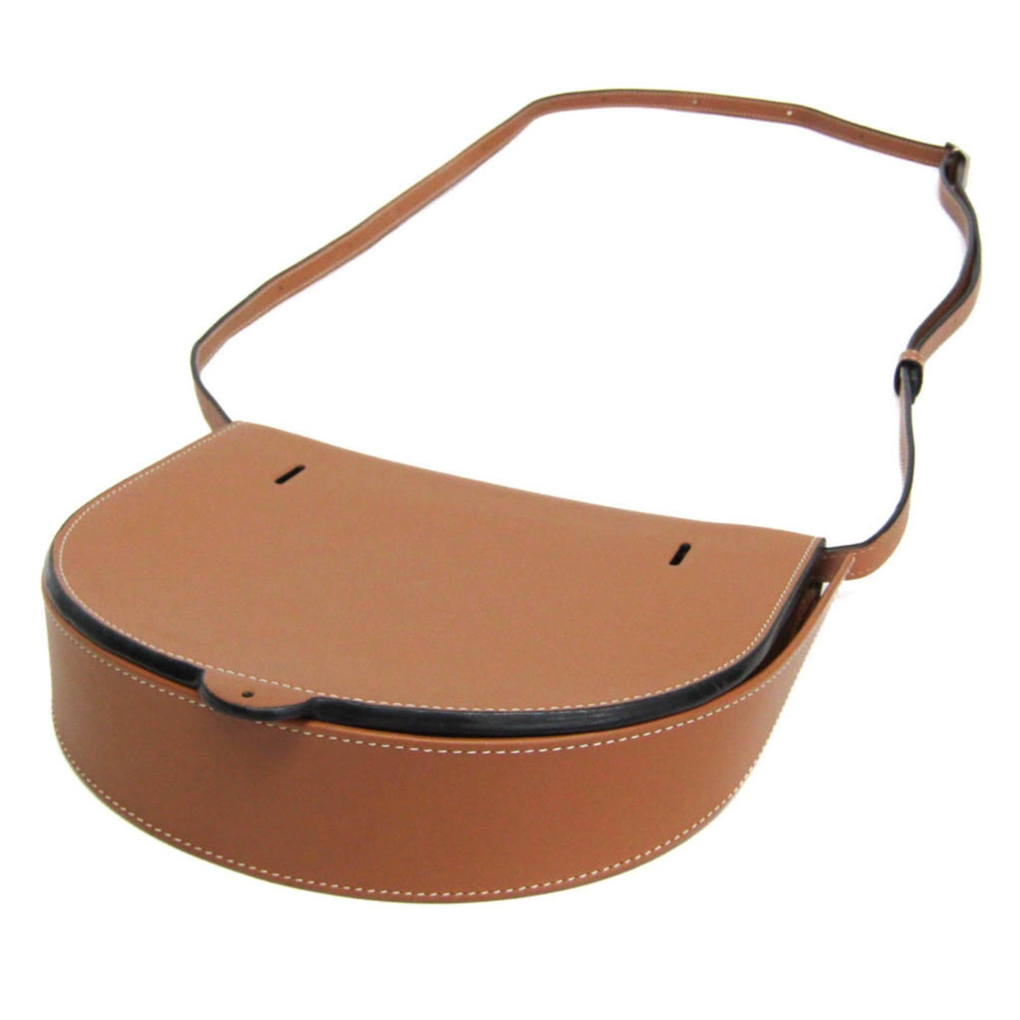 Loewe Loewe Heel Pouch Women's Leather Shoulder Bag Light Brown Size ONE SIZE - 2 Thumbnail