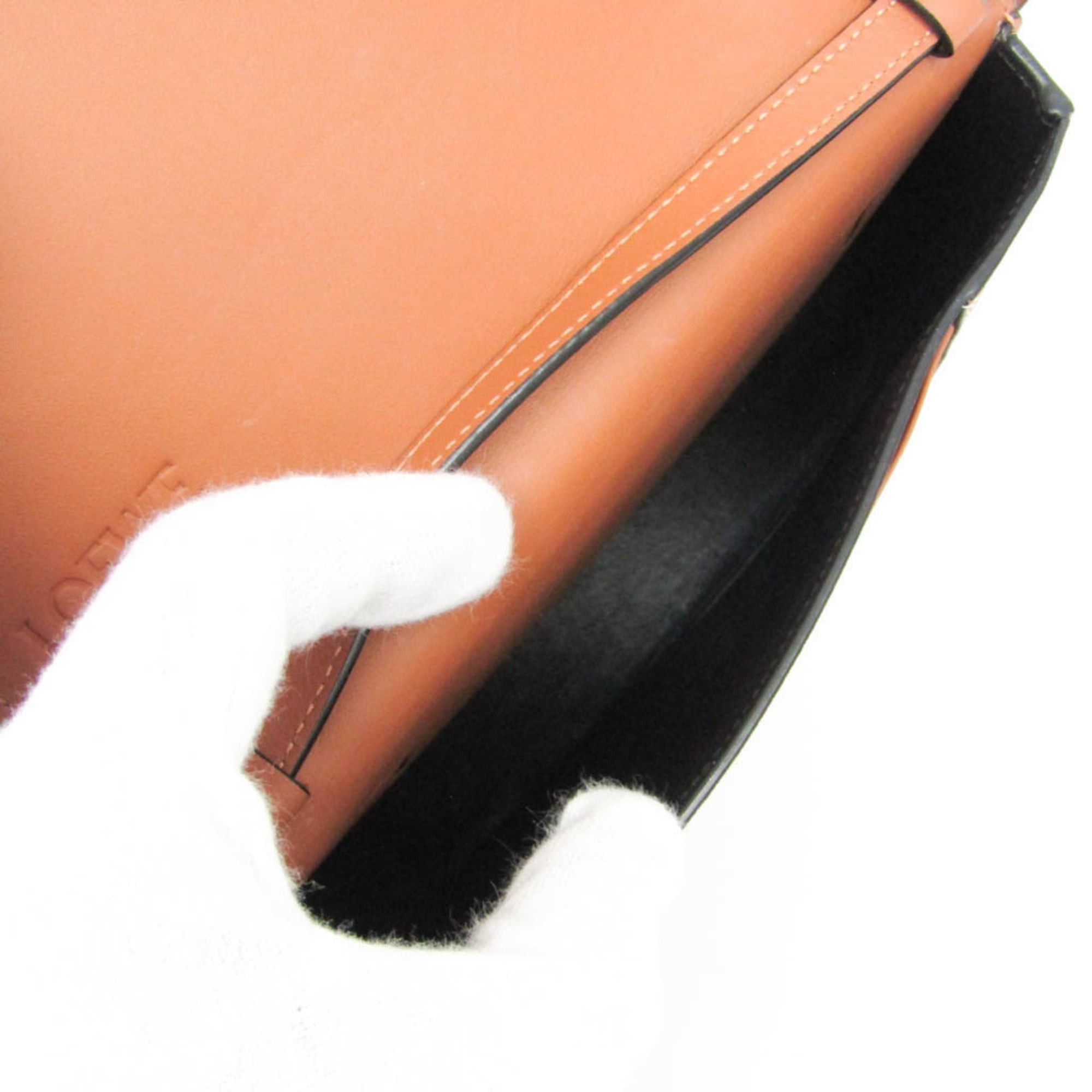 Loewe Loewe Heel Pouch Women's Leather Shoulder Bag Light Brown Size ONE SIZE - 4 Thumbnail
