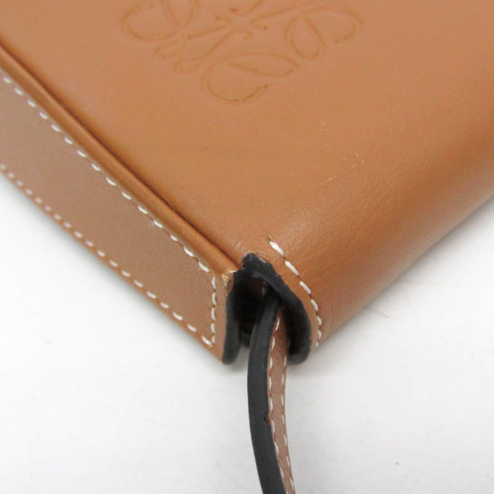 Loewe Loewe Heel Pouch Women's Leather Shoulder Bag Light Brown Size ONE SIZE - 7 Thumbnail