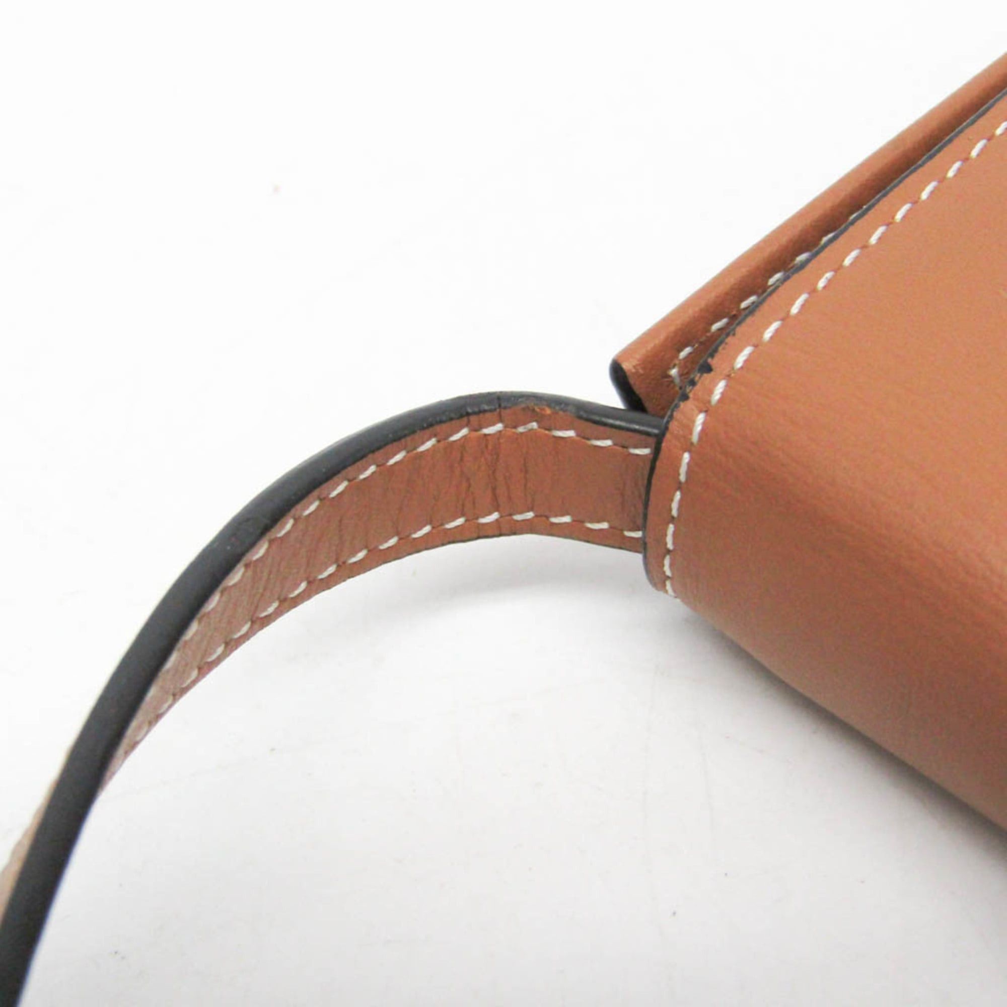 Loewe Loewe Heel Pouch Women's Leather Shoulder Bag Light Brown Size ONE SIZE - 9 Thumbnail