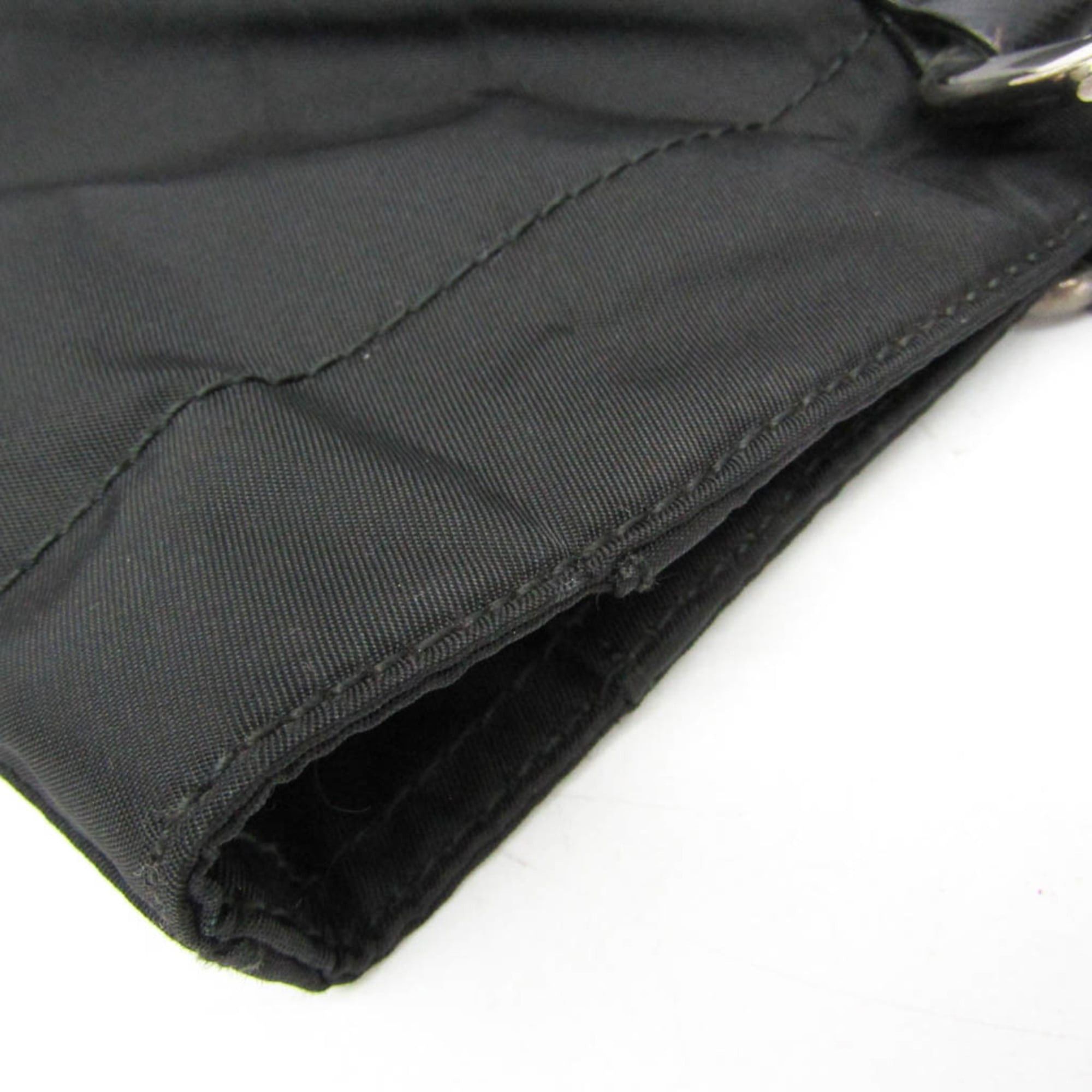 Prada Prada TESSUTO SAFFIAN BR2288 Men,Women Nylon,Leather Tote Bag Black,Nero Size ONE SIZE - 8 Thumbnail