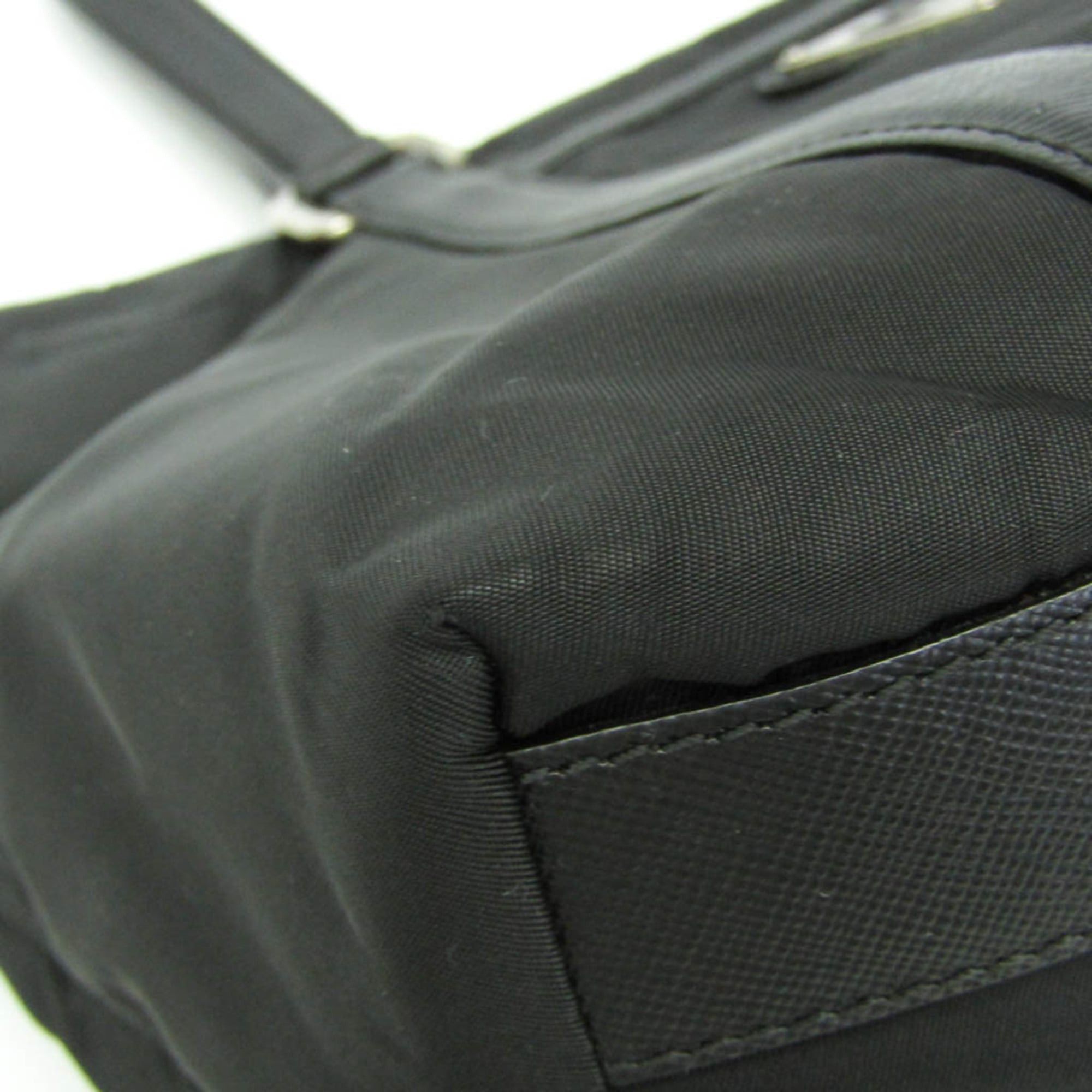Prada Prada TESSUTO SAFFIAN BR2288 Men,Women Nylon,Leather Tote Bag Black,Nero Size ONE SIZE - 5 Thumbnail