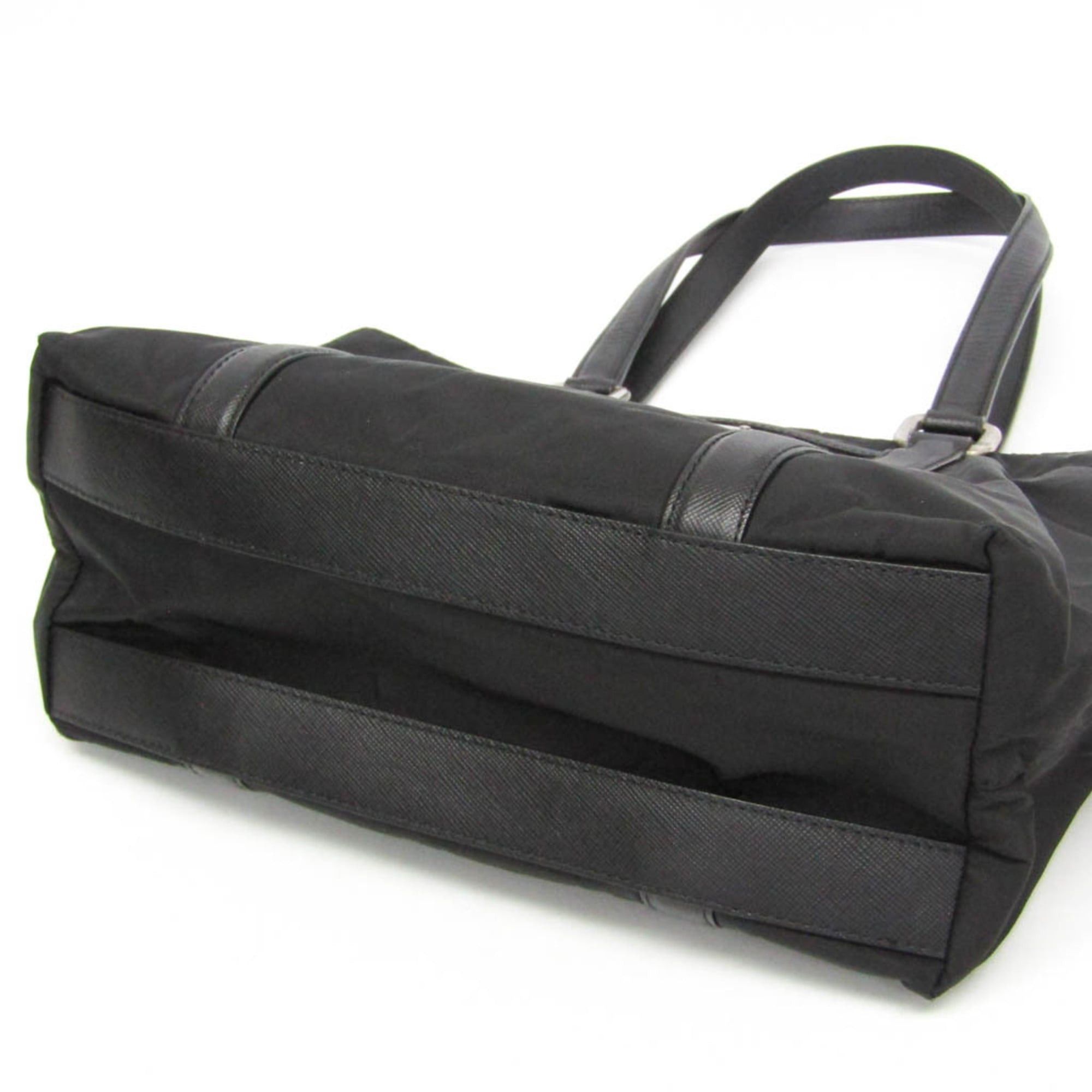 Prada Prada TESSUTO SAFFIAN BR2288 Men,Women Nylon,Leather Tote Bag Black,Nero Size ONE SIZE - 6 Thumbnail