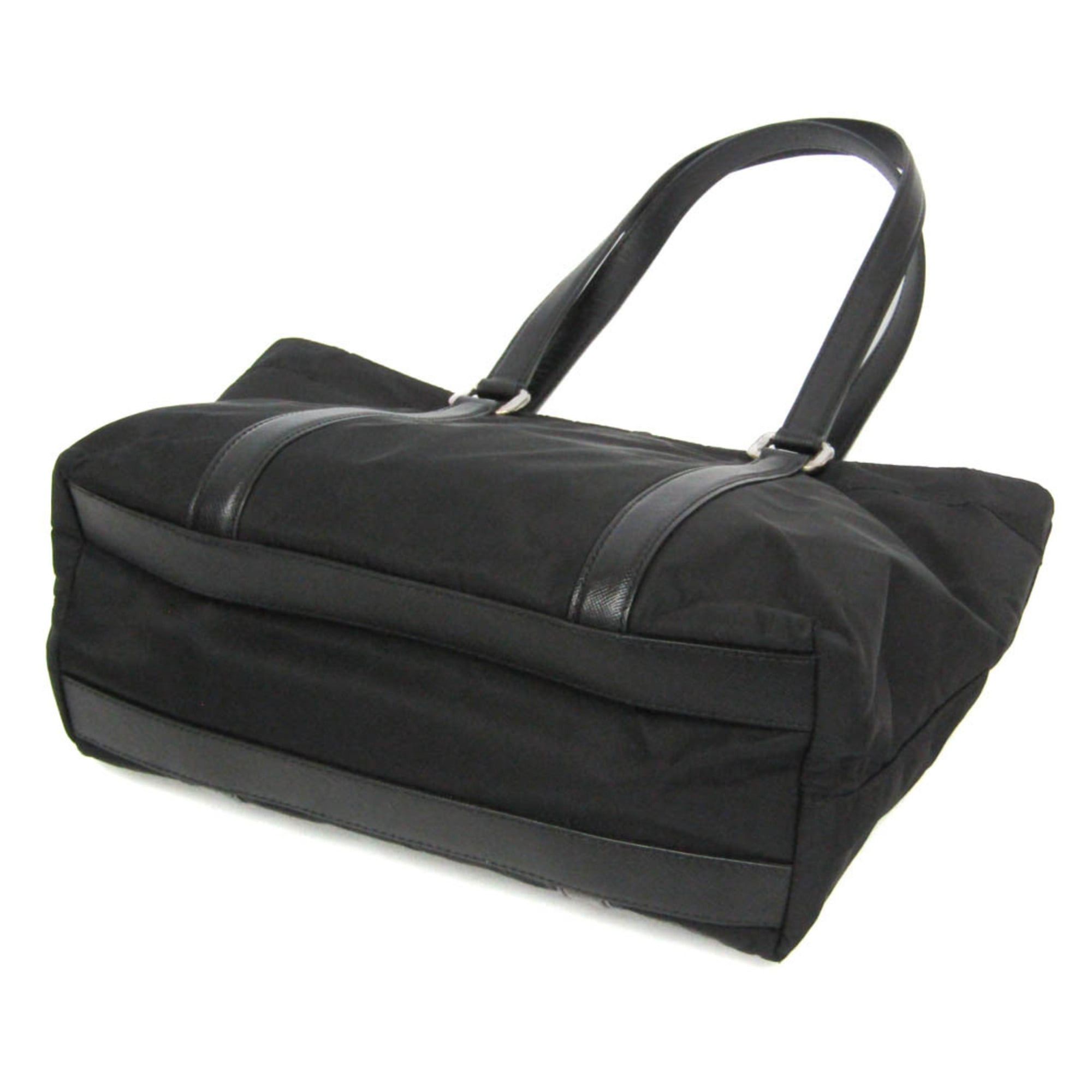 Prada Prada TESSUTO SAFFIAN BR2288 Men,Women Nylon,Leather Tote Bag Black,Nero Size ONE SIZE - 3 Thumbnail