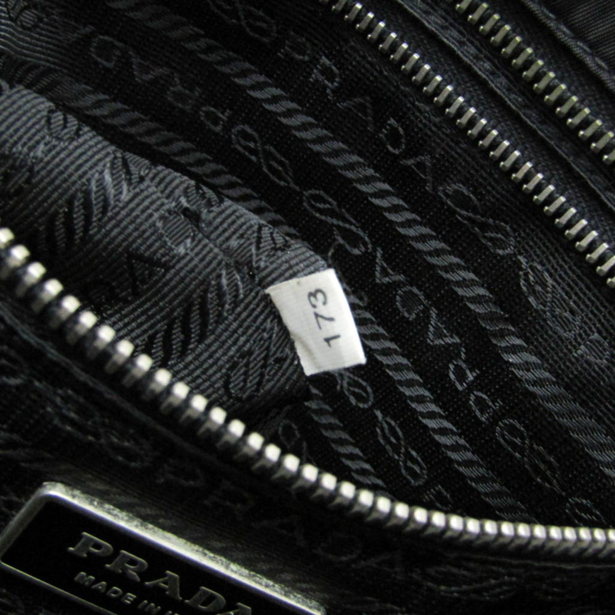Prada Prada TESSUTO SAFFIAN BR2288 Men,Women Nylon,Leather Tote Bag Black,Nero Size ONE SIZE - 17 Thumbnail