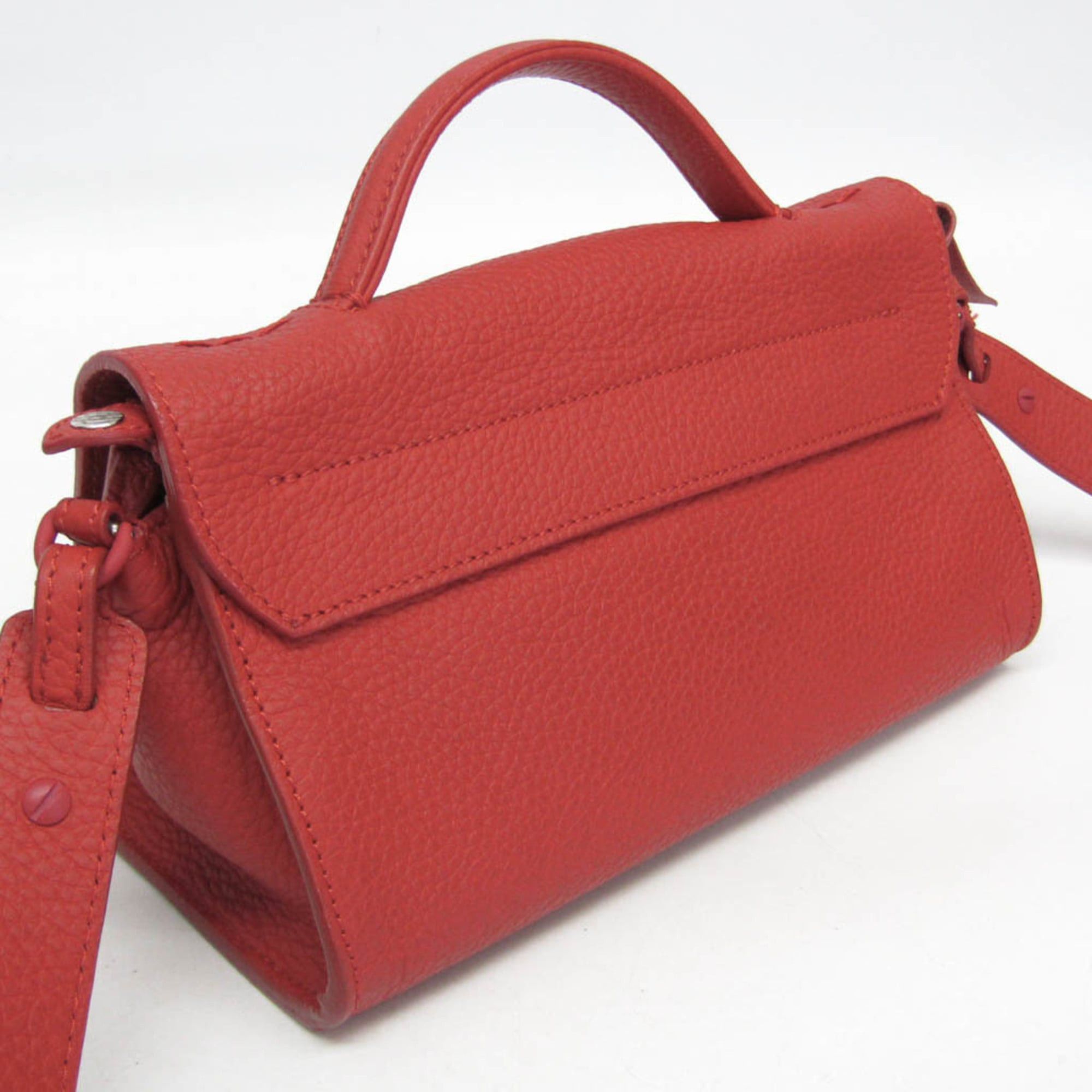 Zanellato Zanellato Nina Women's Leather Handbag,Shoulder Bag Red Color Size ONE SIZE - 7 Thumbnail