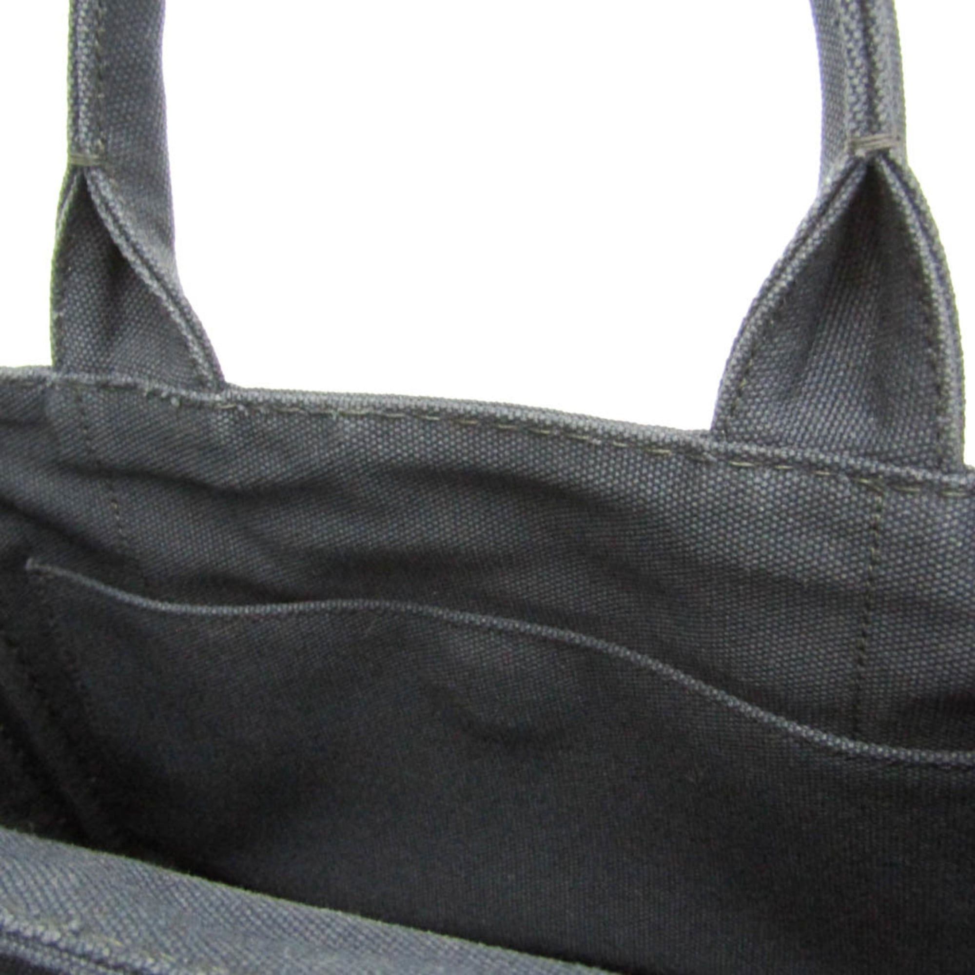 Prada Prada Canapa Women's Canvas Shoulder Bag,Tote Bag Dark Navy Size ONE SIZE - 9 Thumbnail