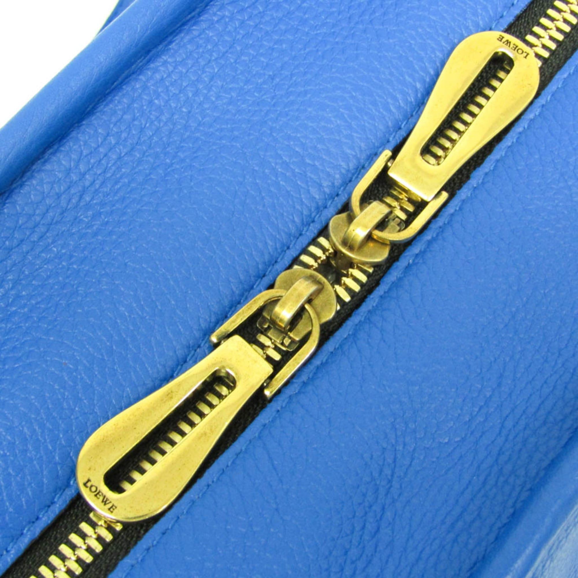 Loewe Loewe Amazona 36 Limited Edition 352.34.AA22 Women's Leather Handbag Blue Size ONE SIZE - 9 Thumbnail