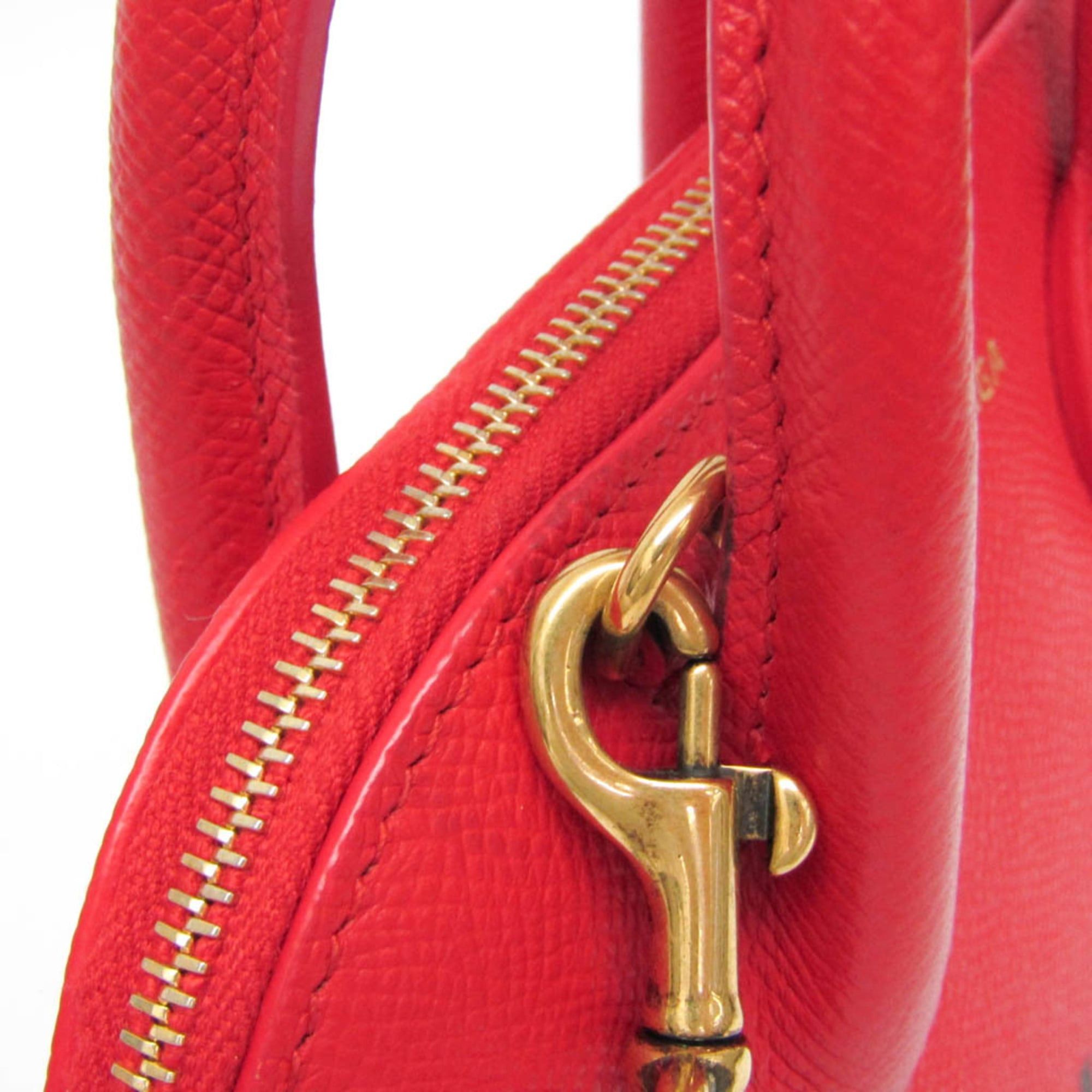 Balenciaga Balenciaga VILLE Top Handle XXS 525050 Women's Leather Handbag,Shoulder Bag Red Color Size ONE SIZE - 7 Thumbnail