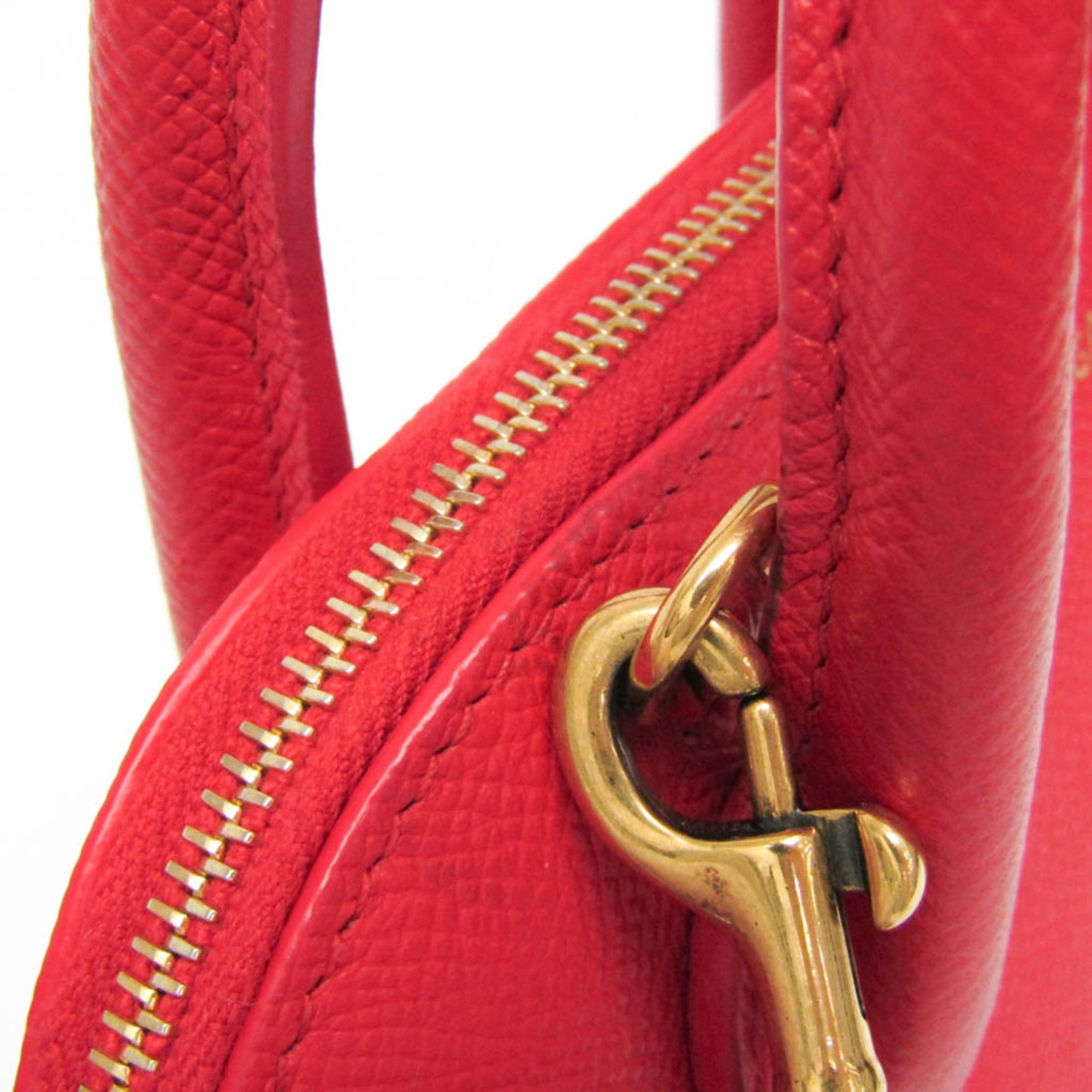 Balenciaga Balenciaga VILLE Top Handle XXS 525050 Women's Leather Handbag,Shoulder Bag Red Color Size ONE SIZE - 10 Thumbnail