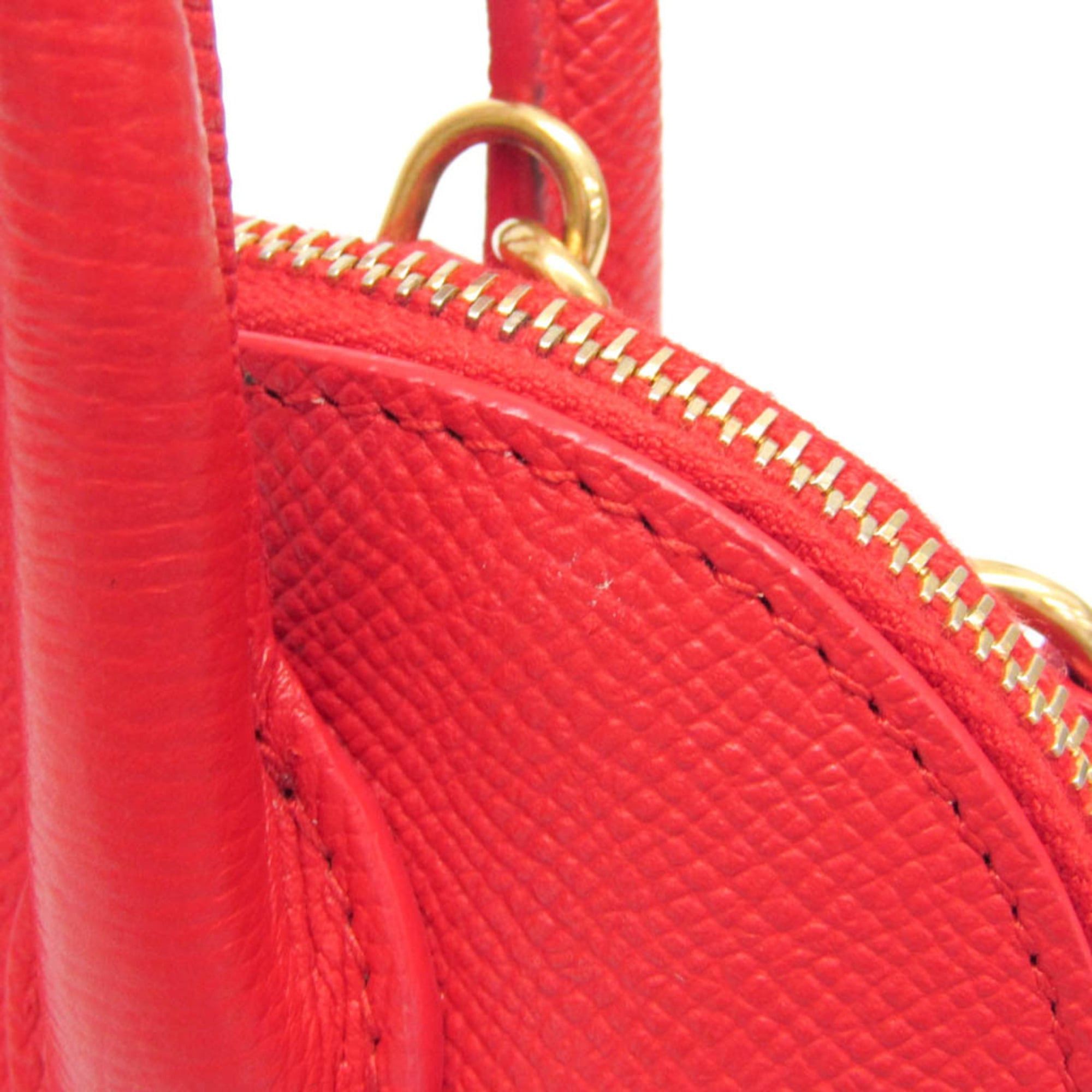 Balenciaga Balenciaga VILLE Top Handle XXS 525050 Women's Leather Handbag,Shoulder Bag Red Color Size ONE SIZE - 11 Thumbnail