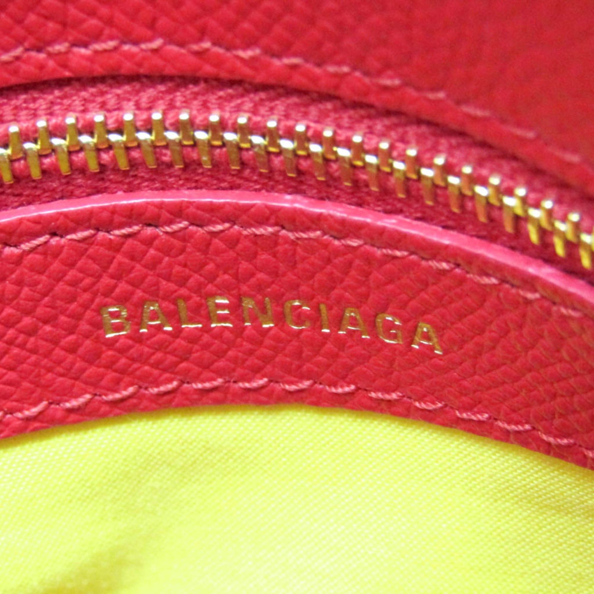 Balenciaga Balenciaga VILLE Top Handle XXS 525050 Women's Leather Handbag,Shoulder Bag Red Color Size ONE SIZE - 16 Thumbnail