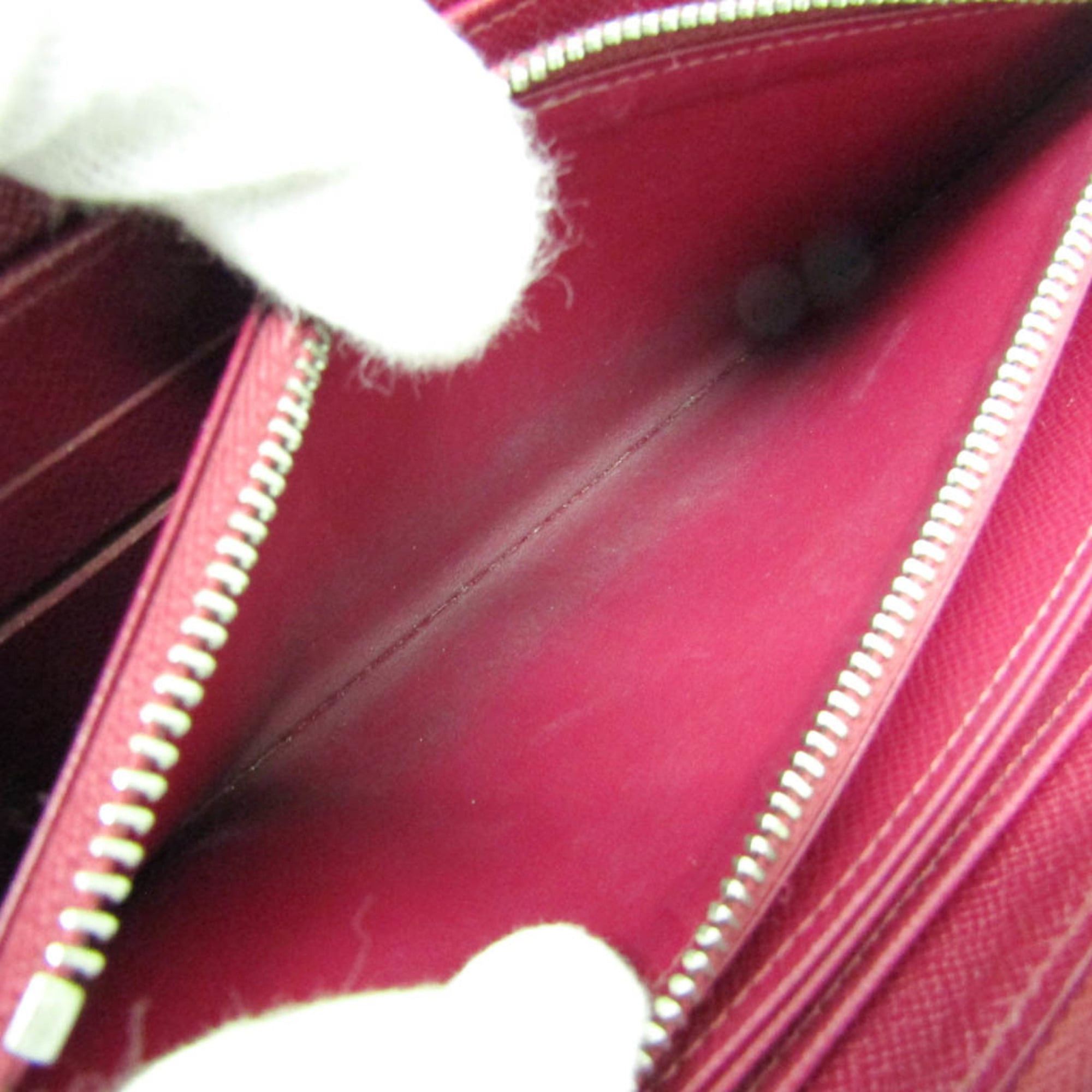 Louis Vuitton Louis Vuitton Epi Zippy Wallet M60305 Women's Epi Leather Long Wallet (bi-fold) Fuchsia Size ONE SIZE - 4 Thumbnail