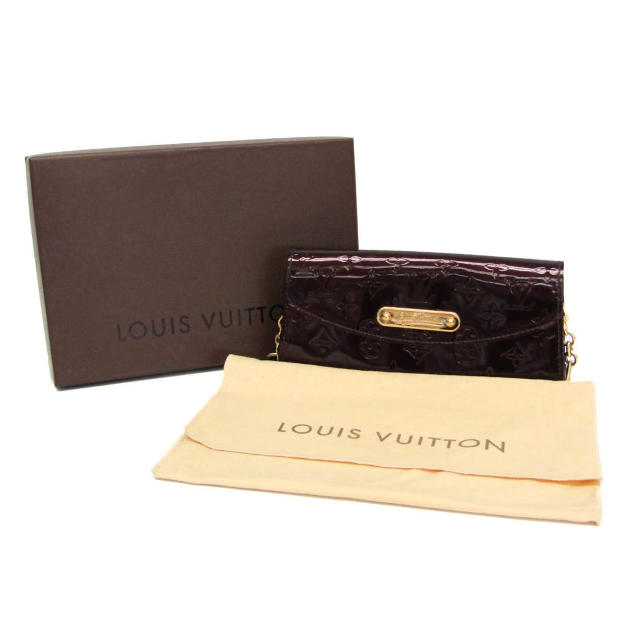 Louis Vuitton Louis Vuitton Monogram Vernis Sunset Bluebird M93542 Women's Shoulder Bag Amarante Size ONE SIZE - 2 Thumbnail