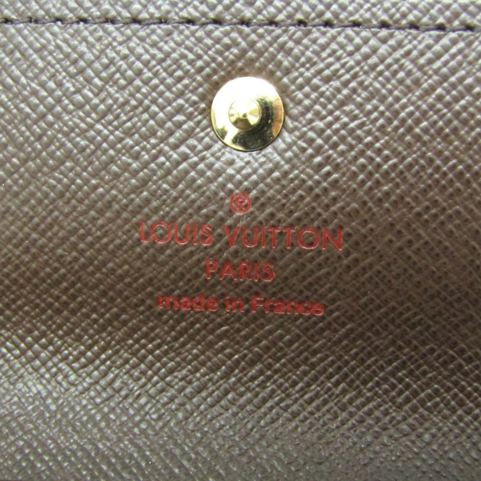 Louis Vuitton Louis Vuitton Damier 4 Key Holder N62631 Men,Women Damier Canvas Key Case Brown Size ONE SIZE - 8 Thumbnail
