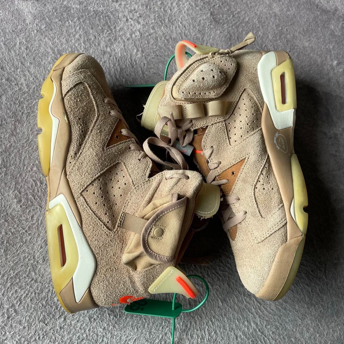 Nike Nike AJ6 Collab Beige Lowtop Sneakers 45 Men Size US 11.5 / EU 44-45 - 6 Thumbnail