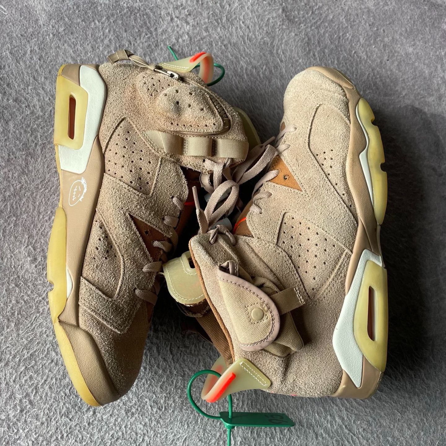 Nike Nike AJ6 Collab Beige Lowtop Sneakers 45 Men Size US 11.5 / EU 44-45 - 7 Thumbnail