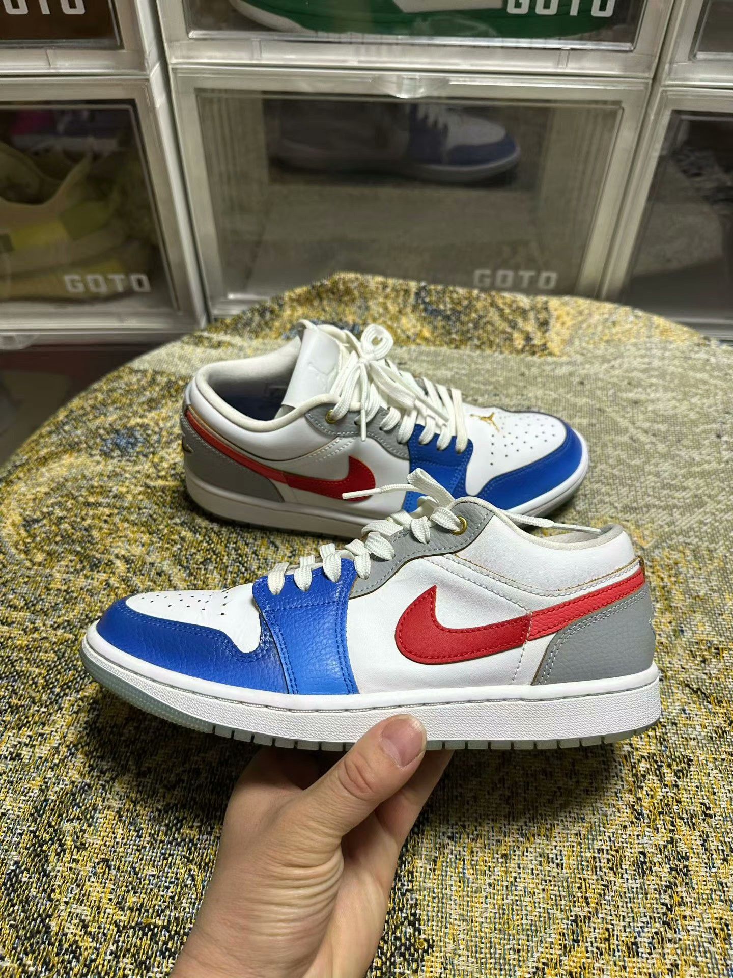 Nike Nike Blue Lowtop Sneakers 41 Men Size US 8.5 / EU 41-42 - 3 Thumbnail