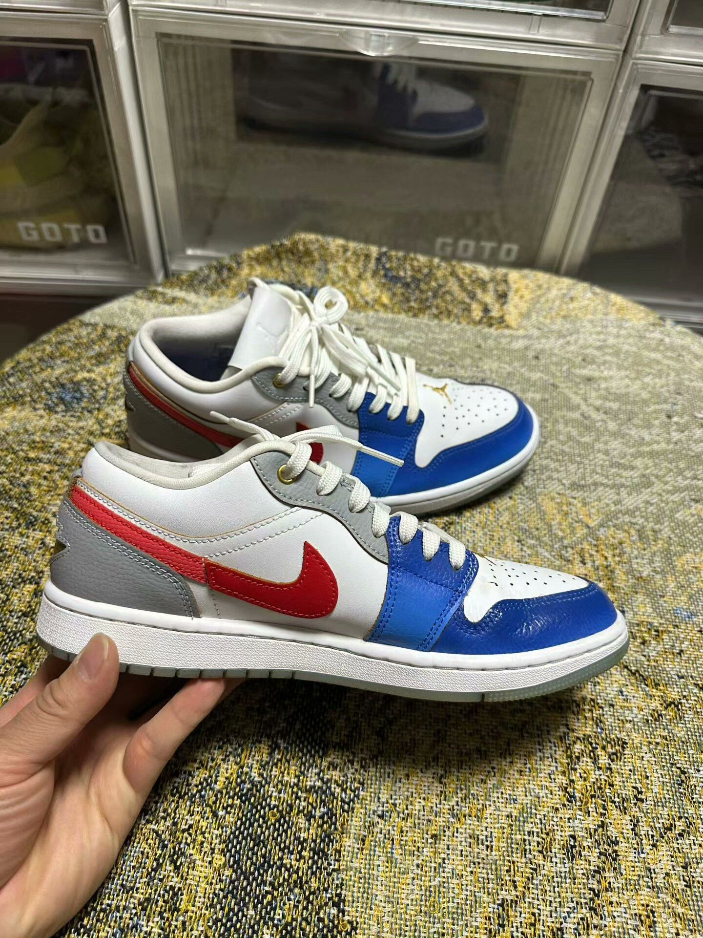 Nike Nike Blue Lowtop Sneakers 41 Men Size US 8.5 / EU 41-42 - 4 Thumbnail