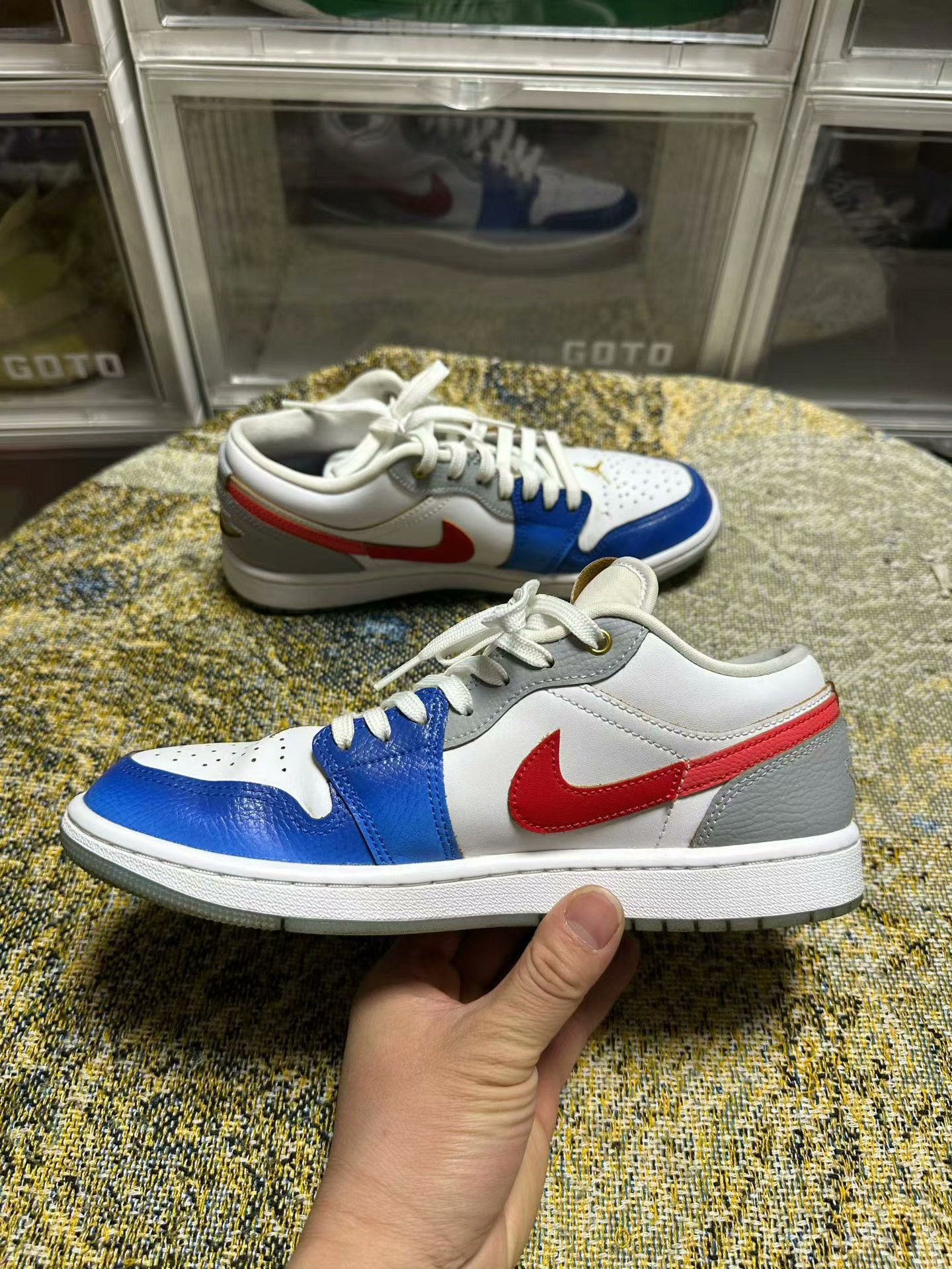 Nike Nike Blue Lowtop Sneakers 41 Men Size US 8.5 / EU 41-42 - 2 Thumbnail