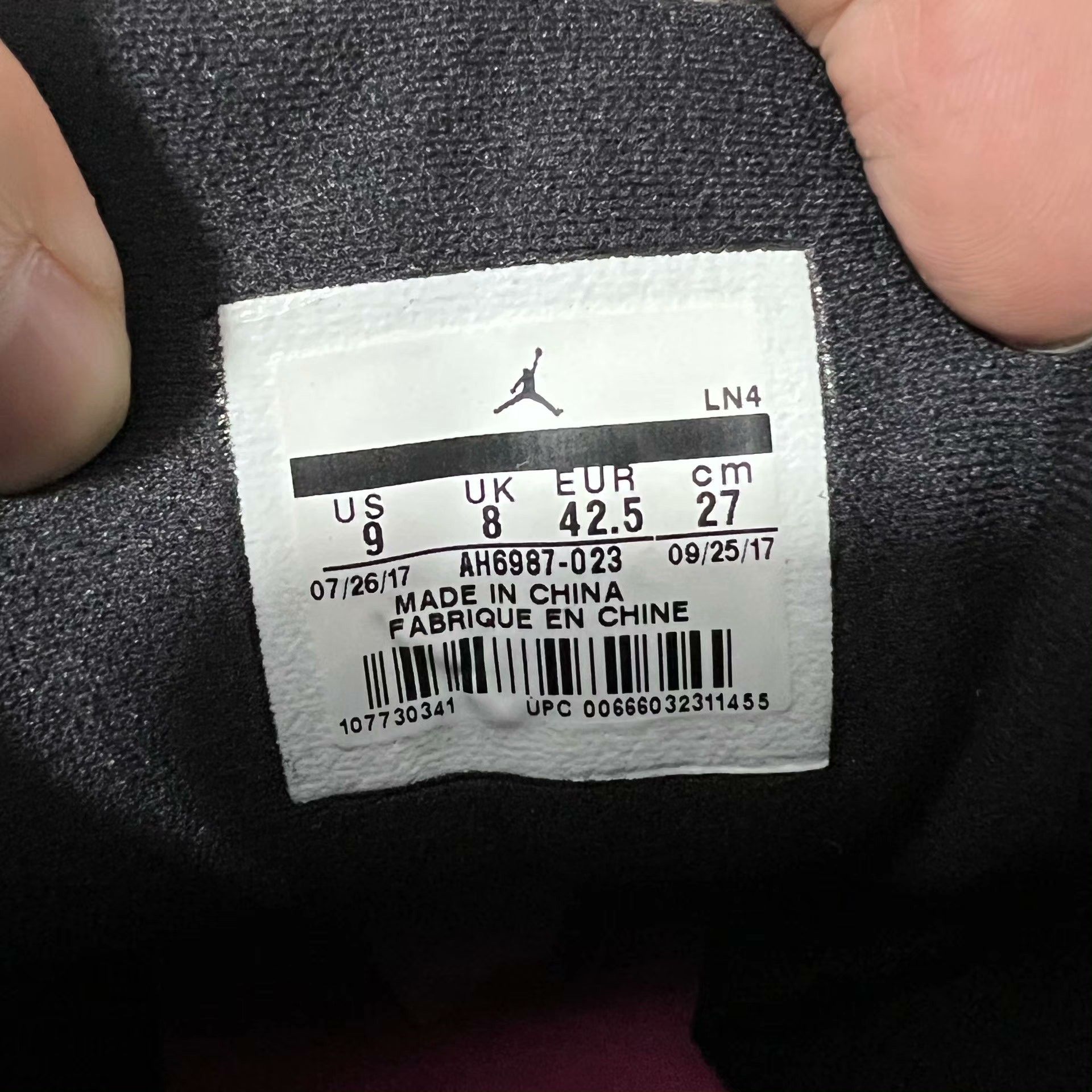 Nike Nike AJ12 Purple Lowtop Sneakers 42.5 Men Size US 9.5 / EU 42-43 - 7 Thumbnail