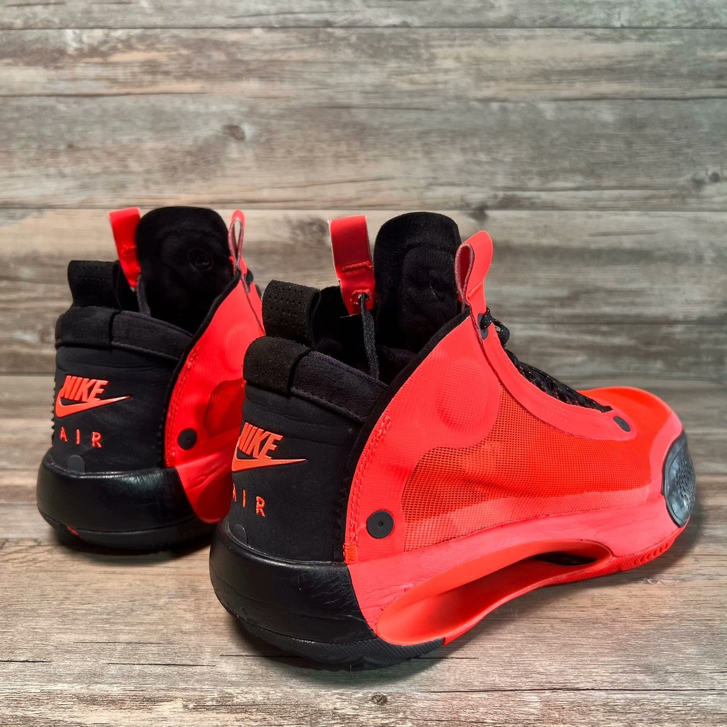 Nike Nike AJ34 Red Lowtop Sneakers 34 Men Size US 5 / EU 37 - 3 Thumbnail