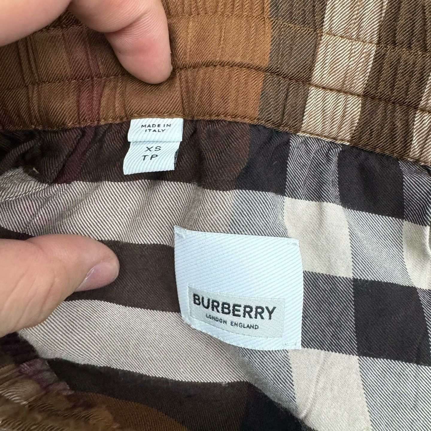 Burberry Burberry Plaid Multi Casual Pants XS Men Size US 28 / EU 44 - 5 Thumbnail