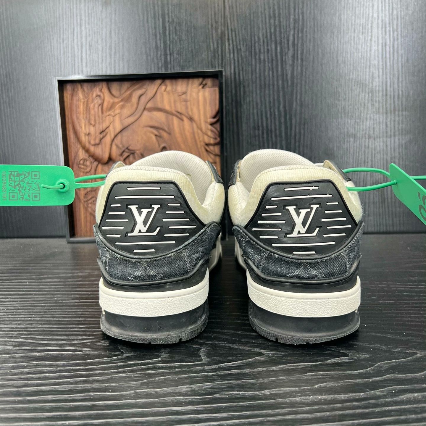 Louis Vuitton Louis Vuitton Training Denim Black Lowtop Sneakers 41 Men Size US 8.5 / EU 41-42 - 5 Thumbnail