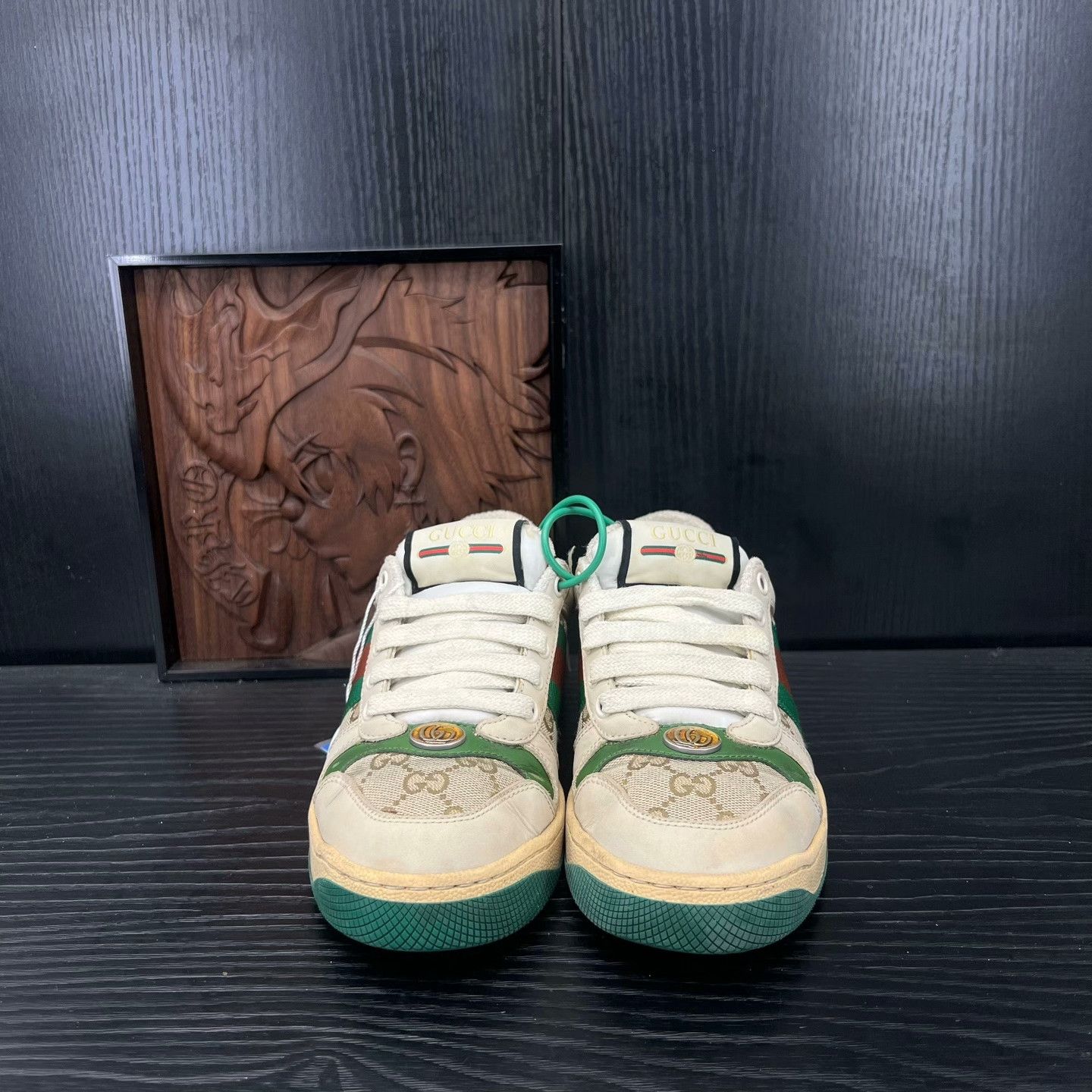 Gucci Gucci Green Lowtop Sneakers 35 Women Size US 5 / IT 35 - 3 Thumbnail