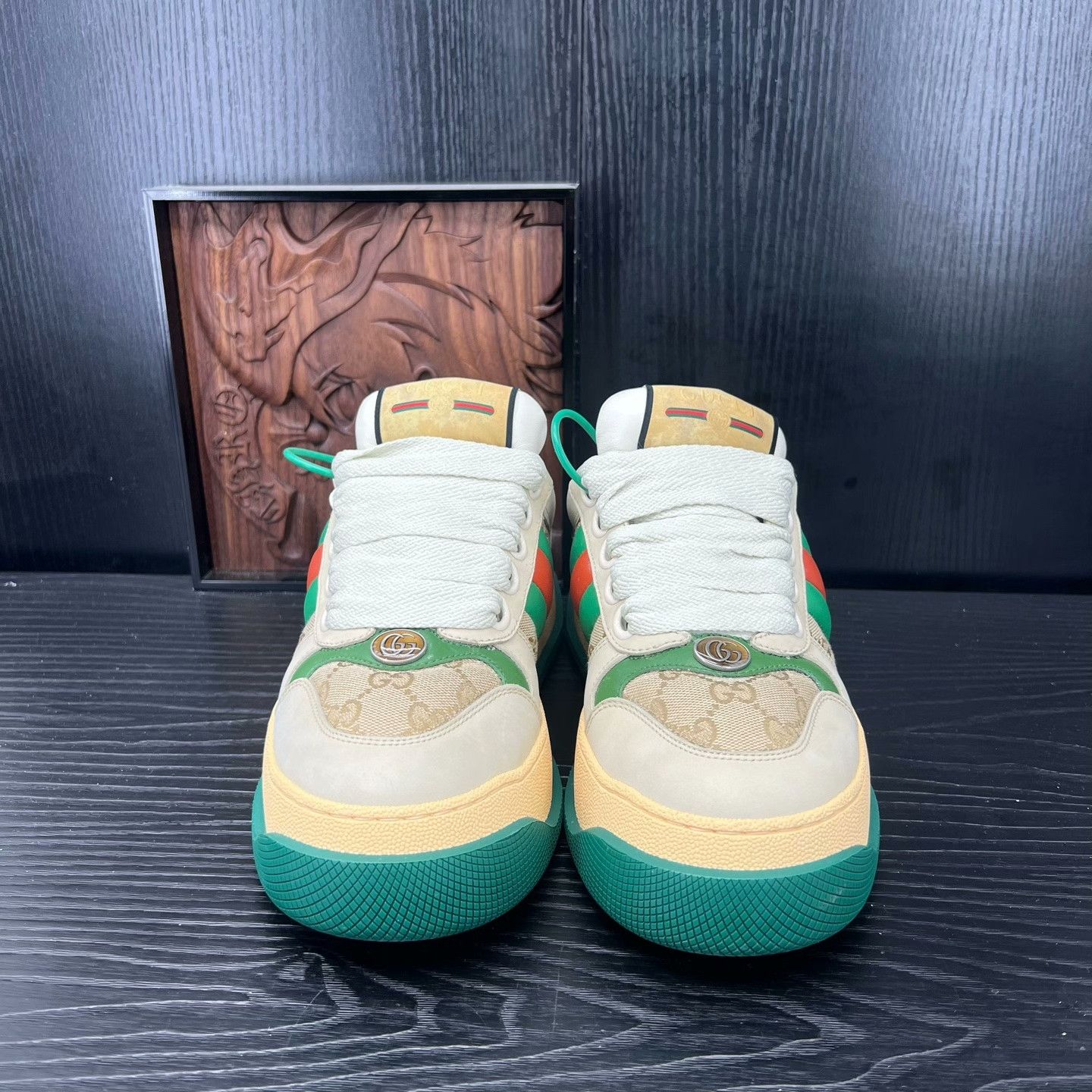 Gucci Gucci Green Lowtop Sneakers 38 Men Size US 6 / EU 39 - 4 Thumbnail
