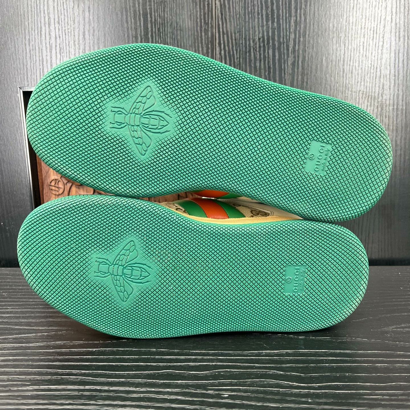 Gucci Gucci Green Lowtop Sneakers 38 Men Size US 6 / EU 39 - 6 Thumbnail