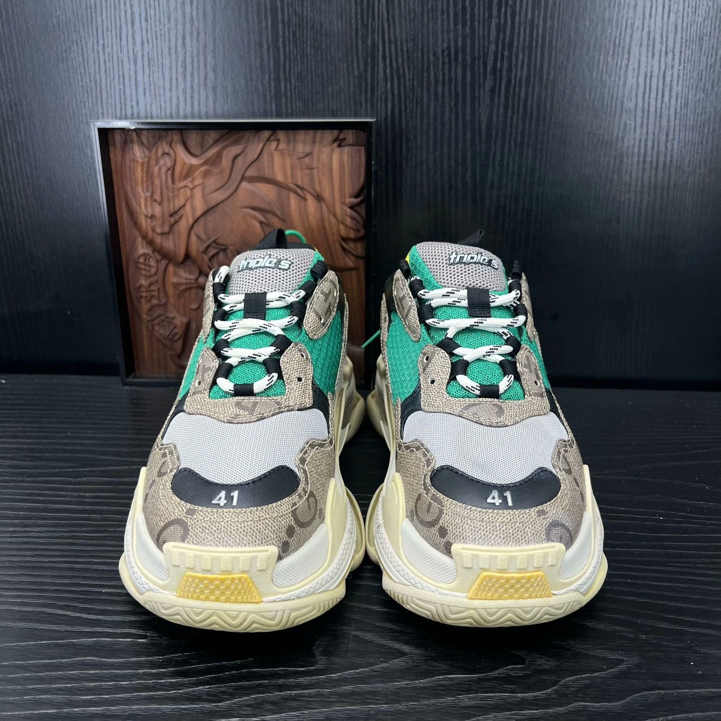 Balenciaga Balenciaga Collab Brown Lowtop Sneakers 41 Men Size US 8.5 / EU 41-42 - 4 Thumbnail